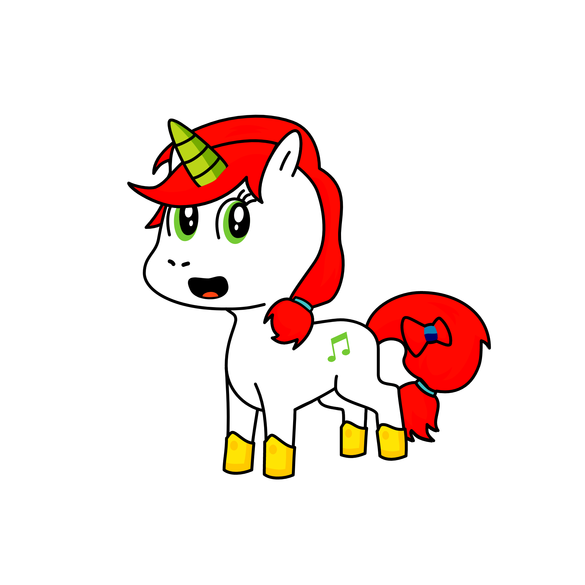 Circus Baby, the unicorn