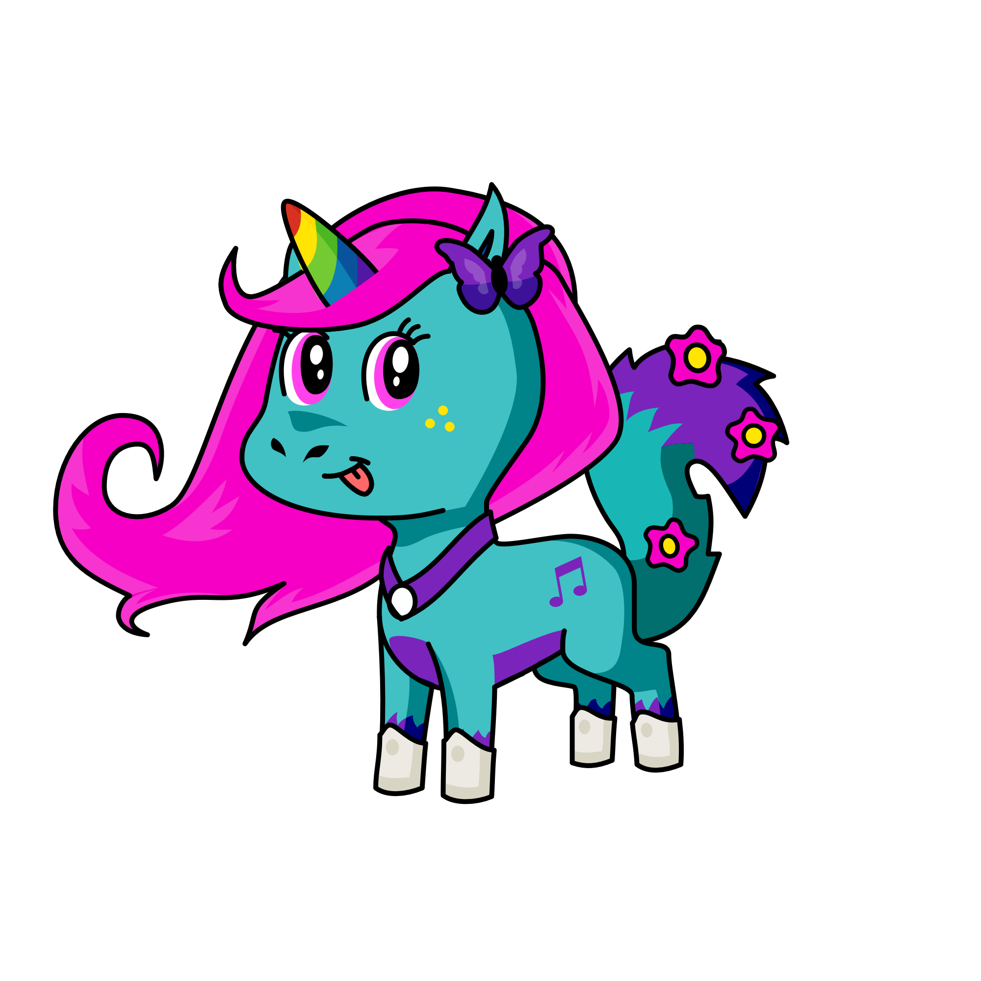 Slime, the unicorn