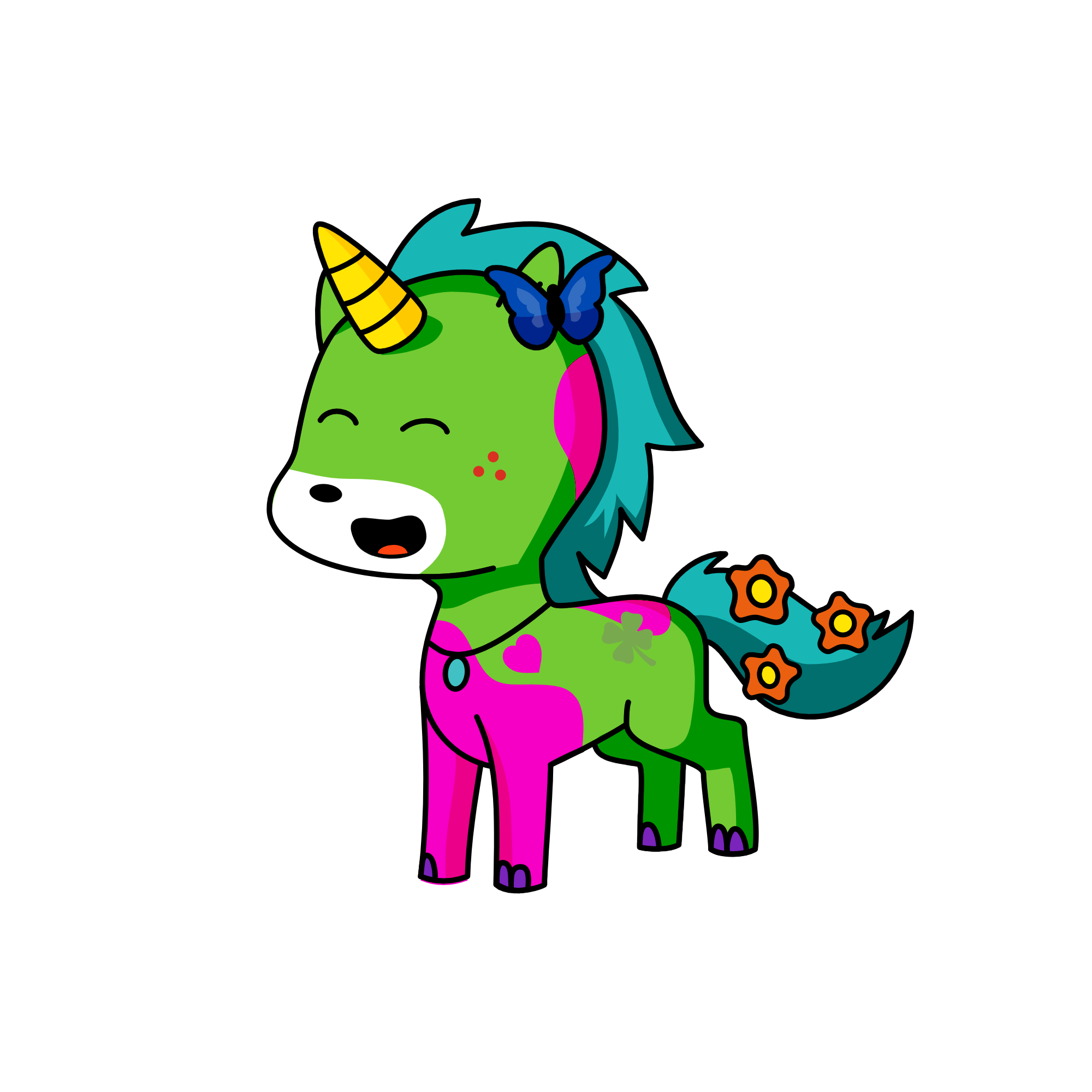 freedom, the unicorn