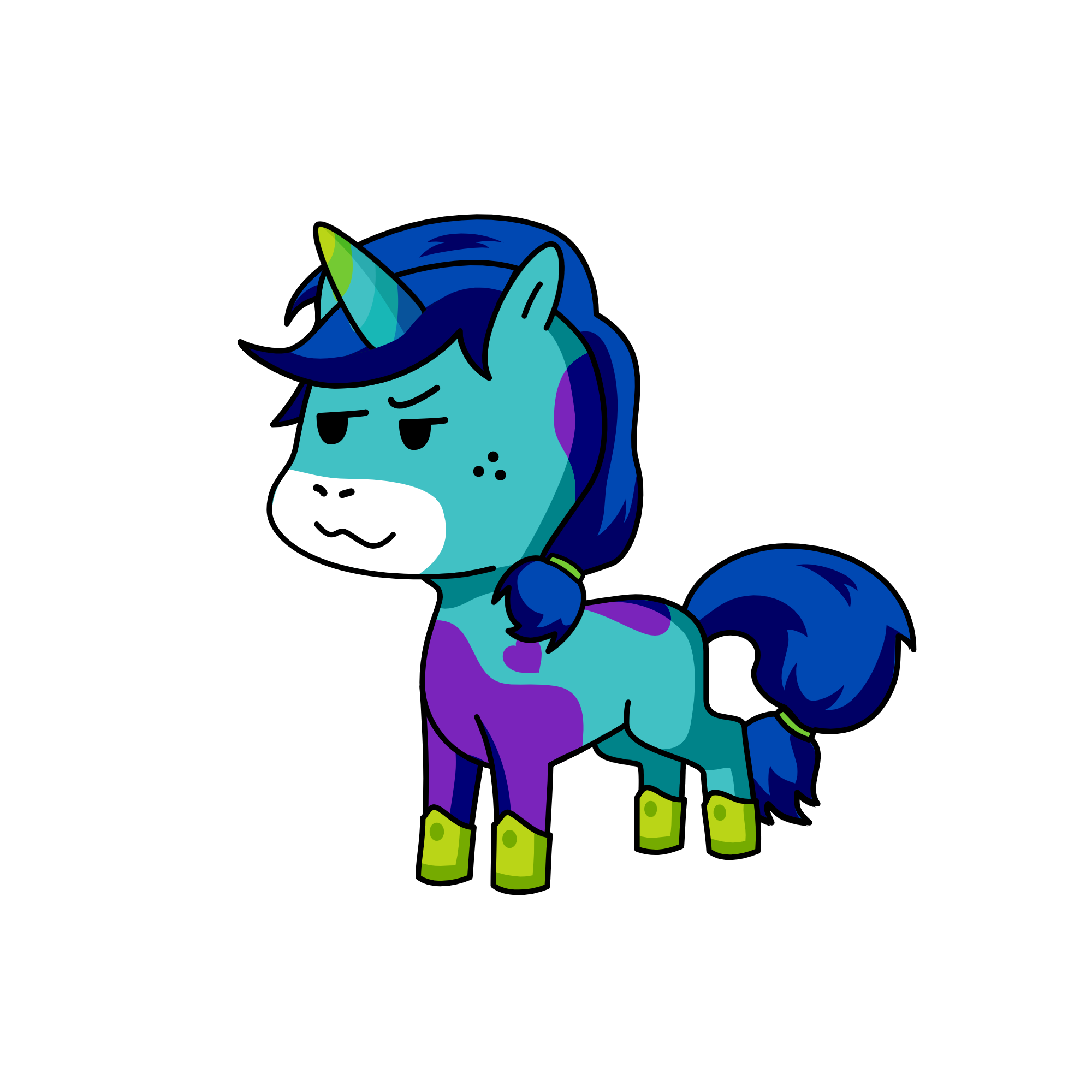 Sebastian, the unicorn