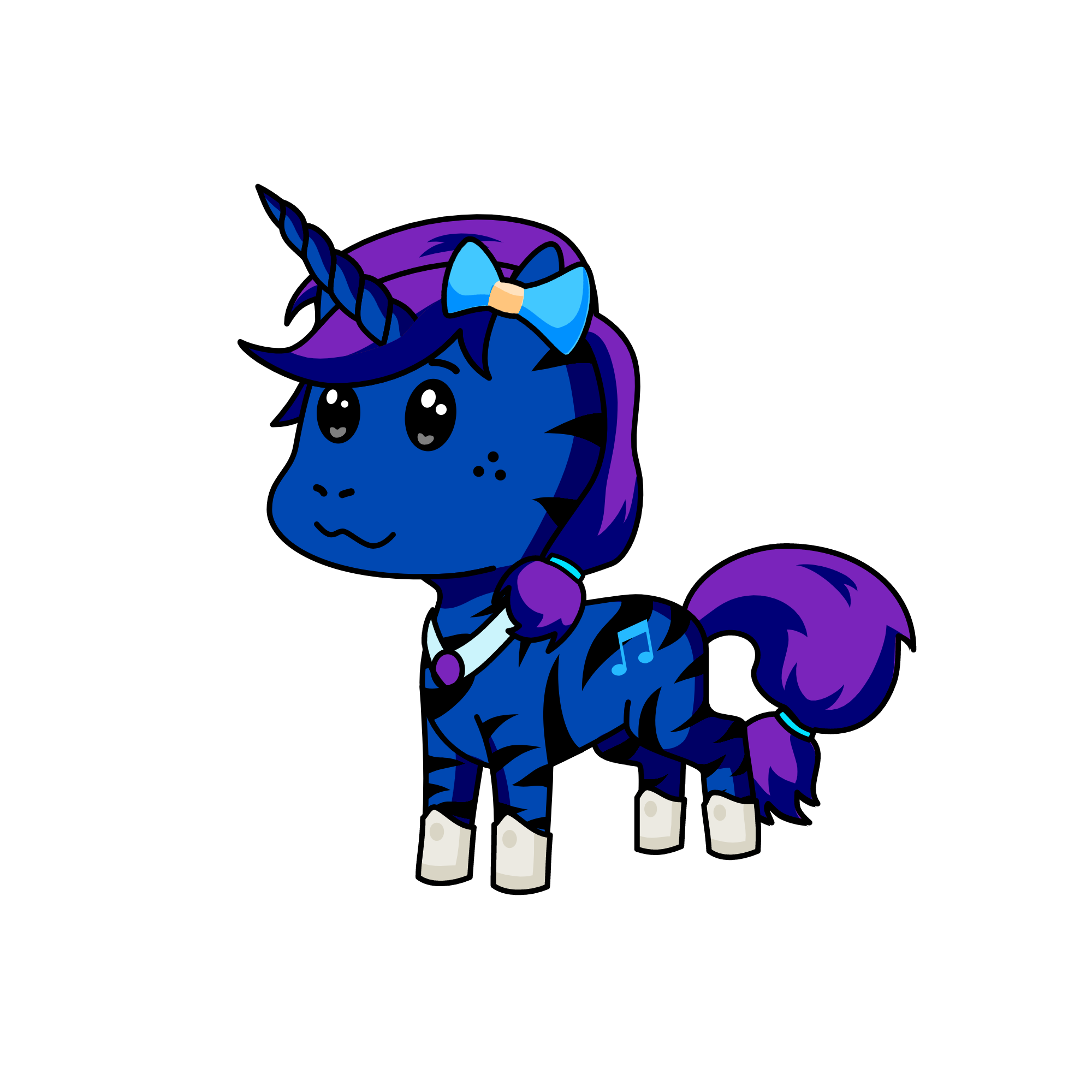 shy, the unicorn