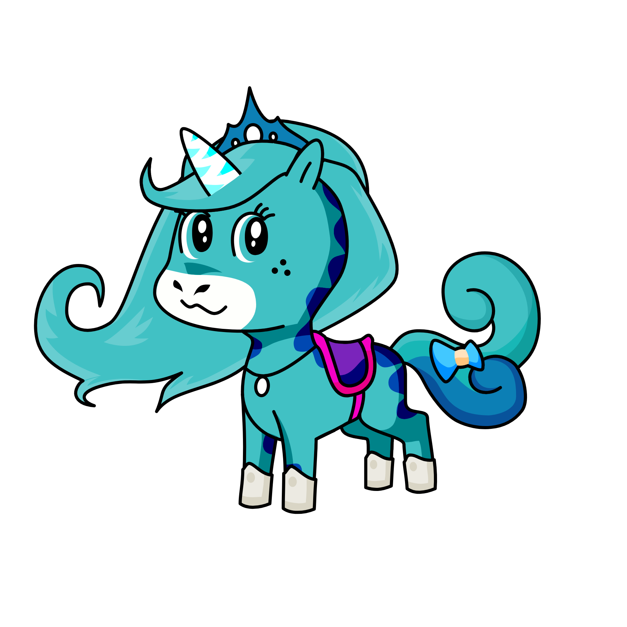 Ms. Galleron, the unicorn