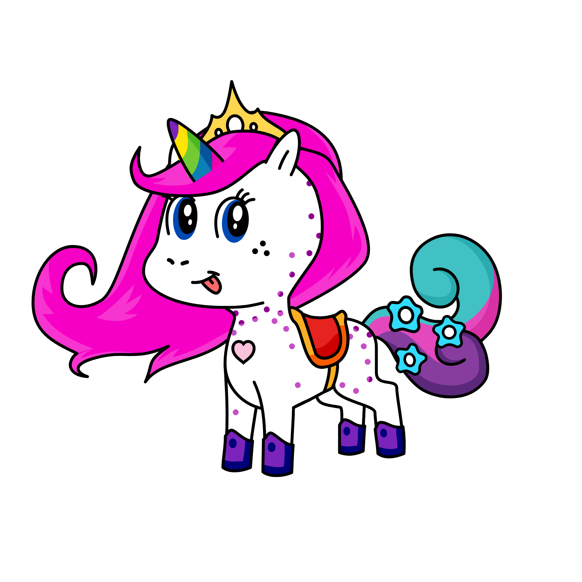 sweetie, the unicorn