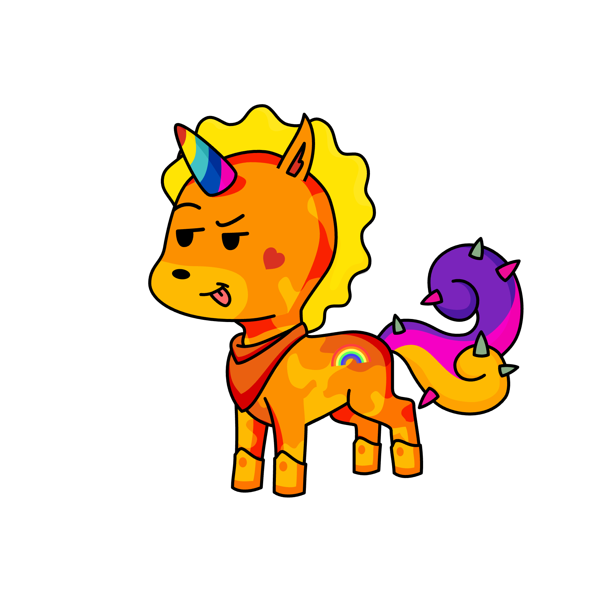Zin, the unicorn