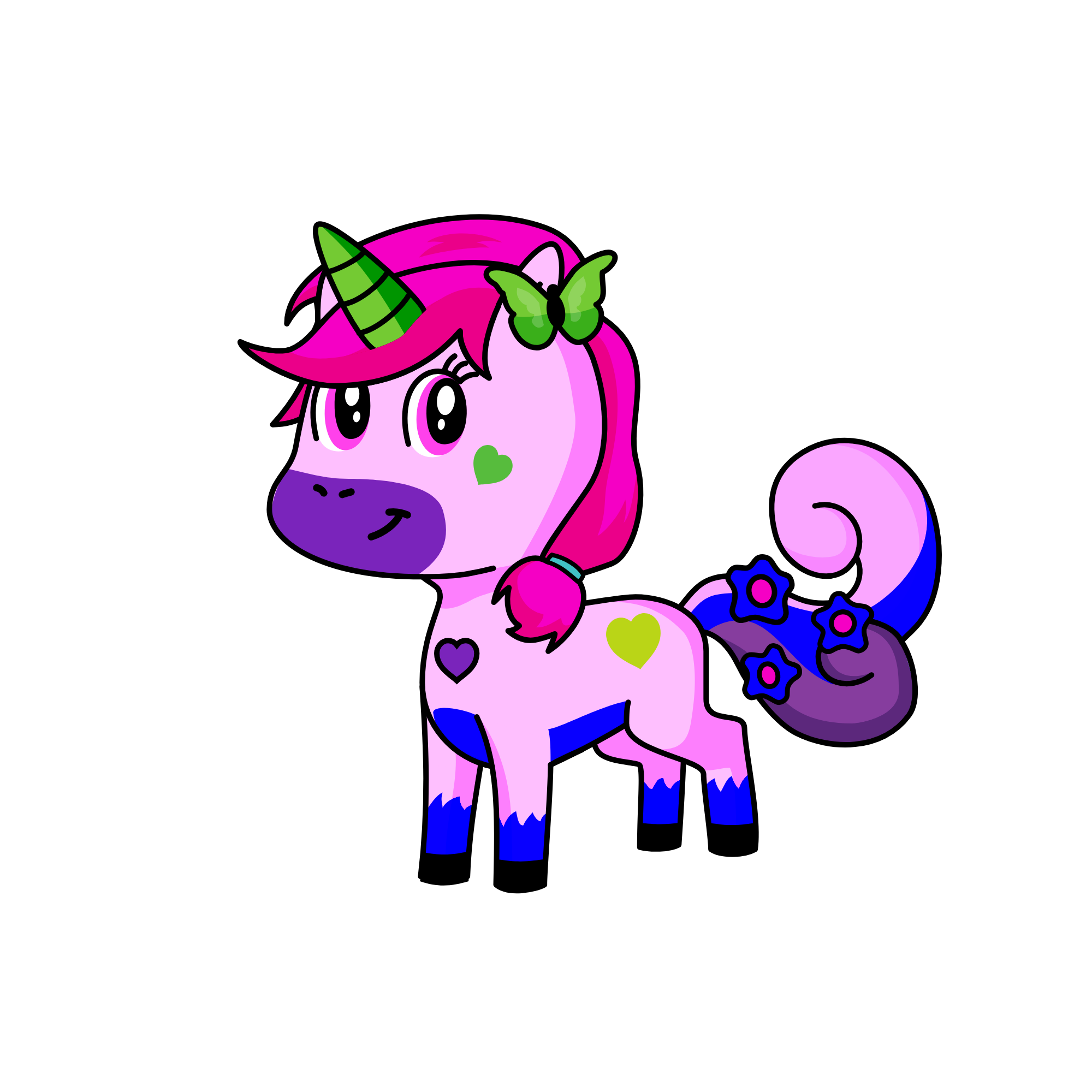 gwen, the unicorn