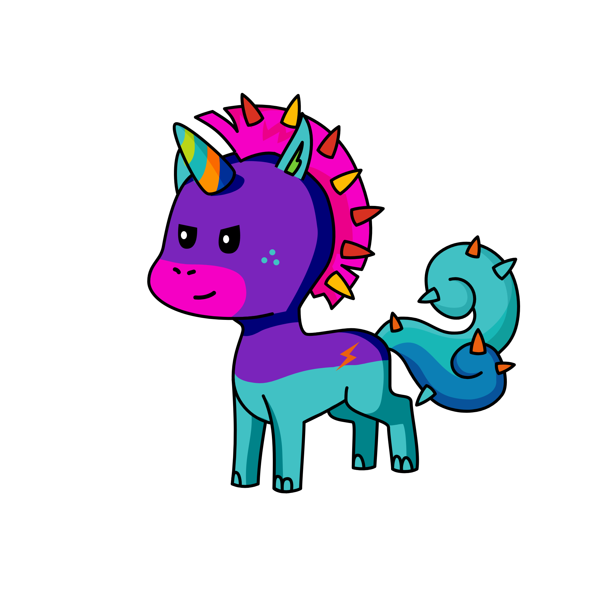 Robert the Horse, the unicorn