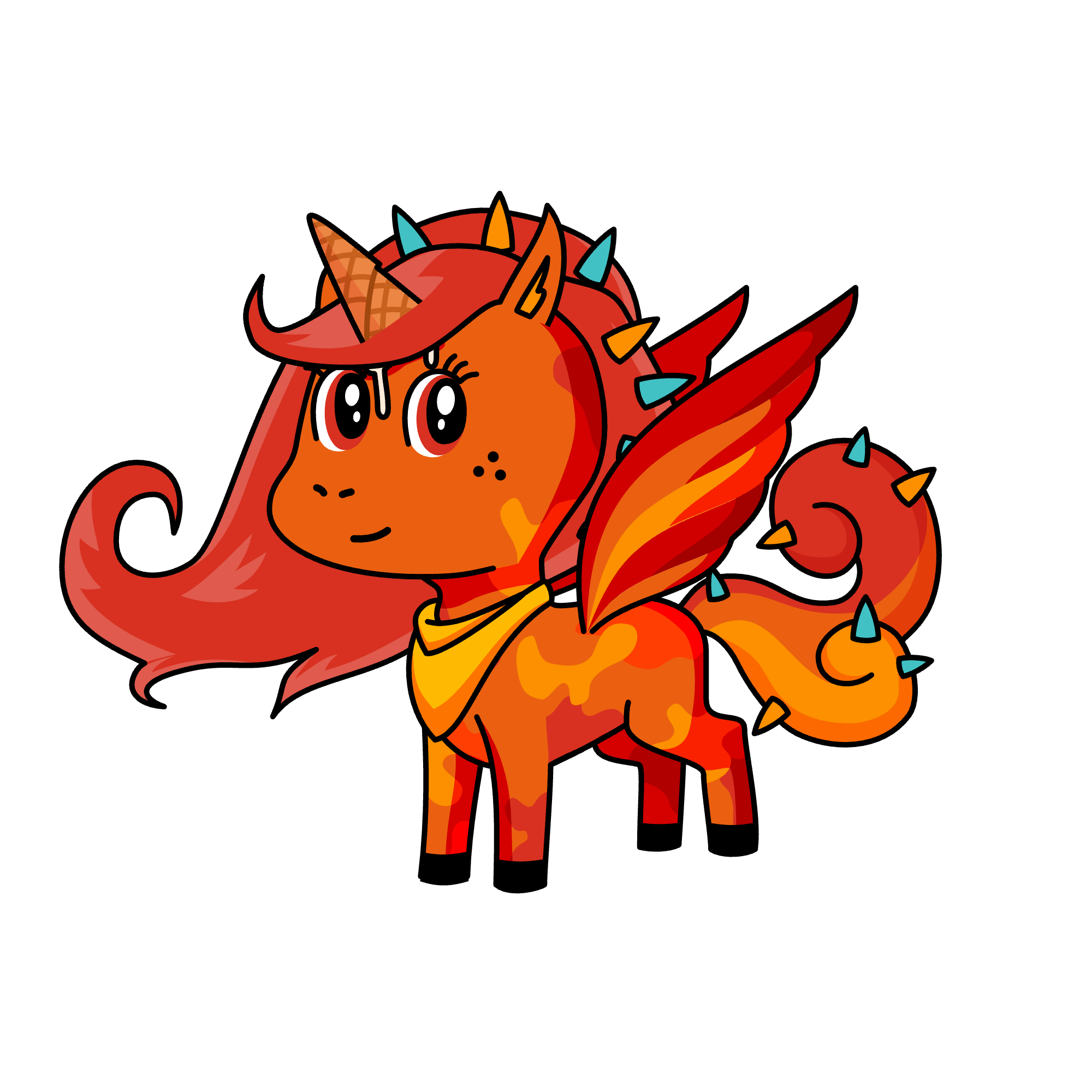 sunrise, the unicorn