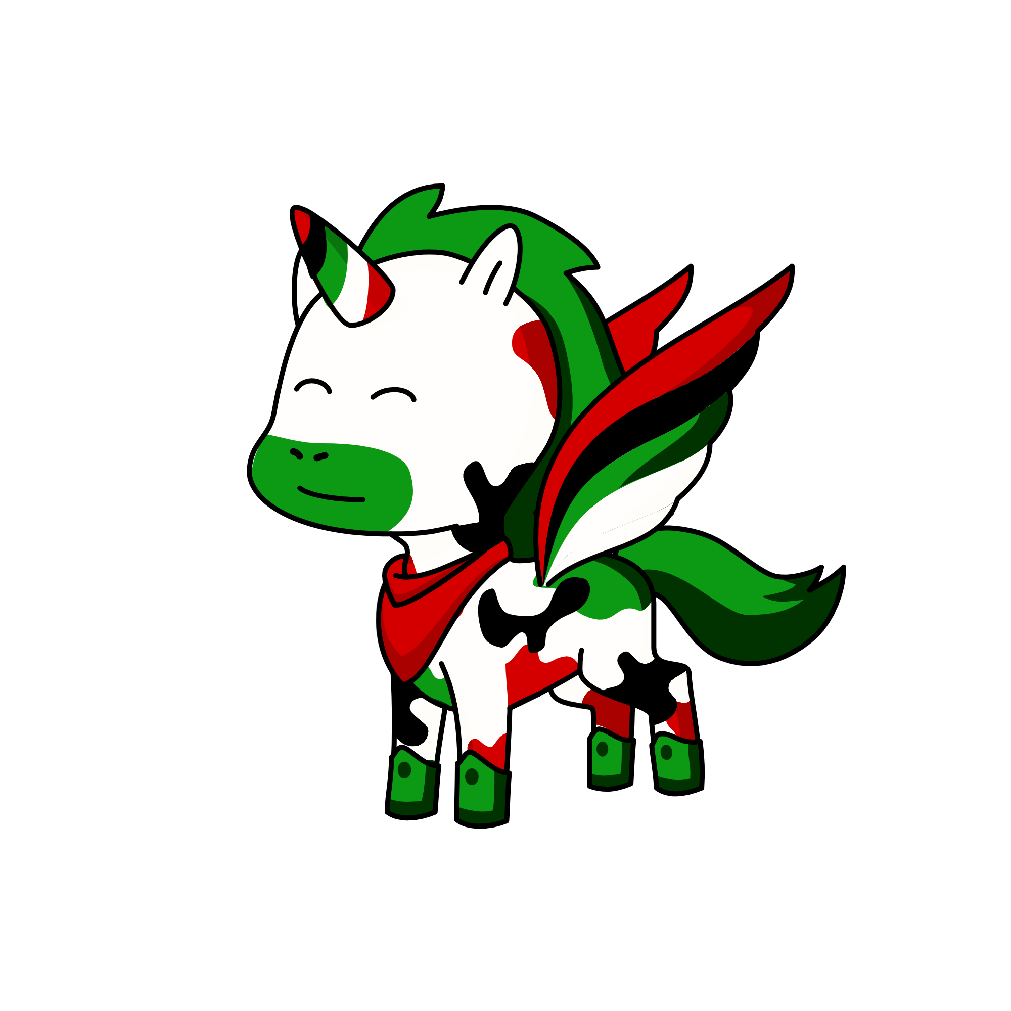 free Watermelon, the unicorn