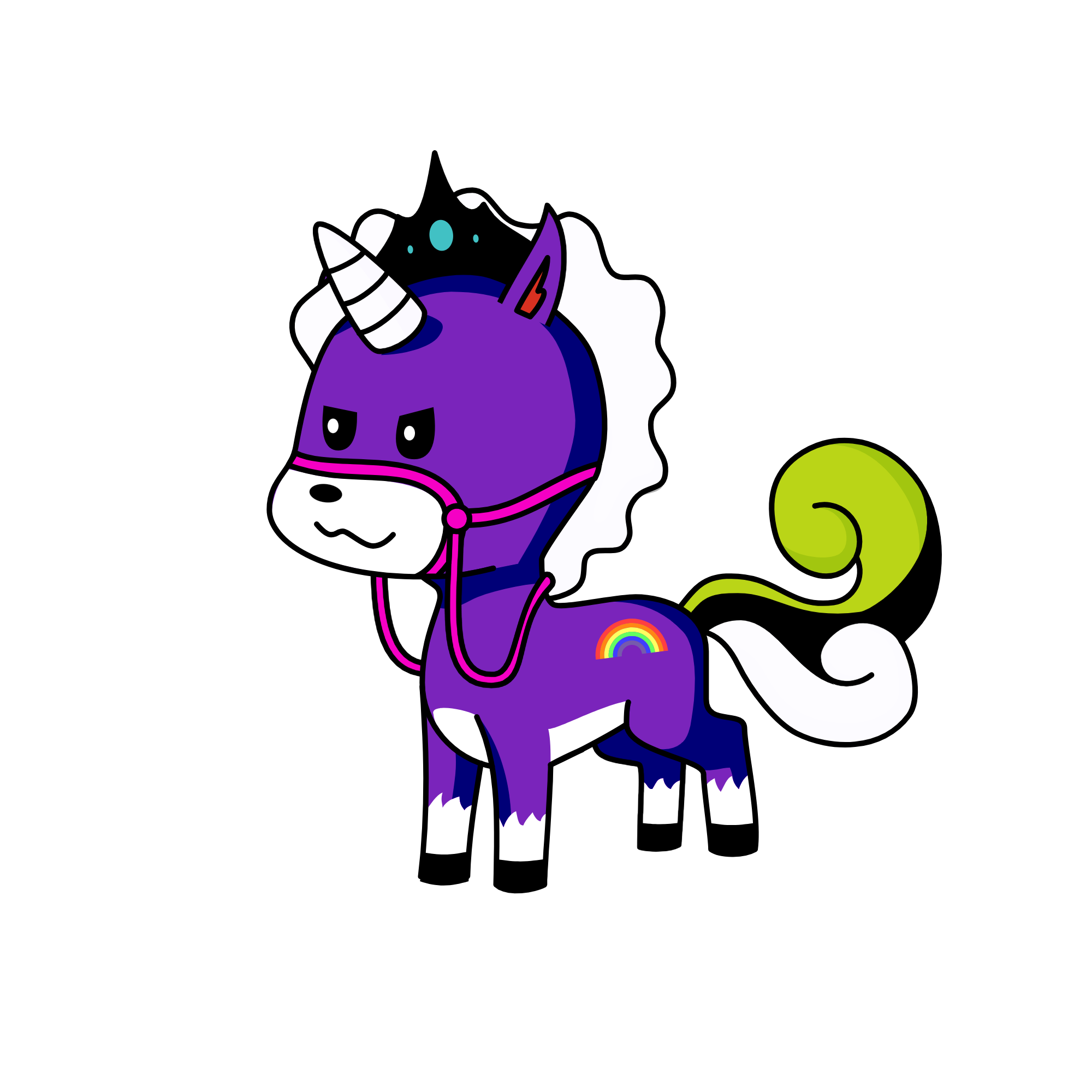 d, the unicorn