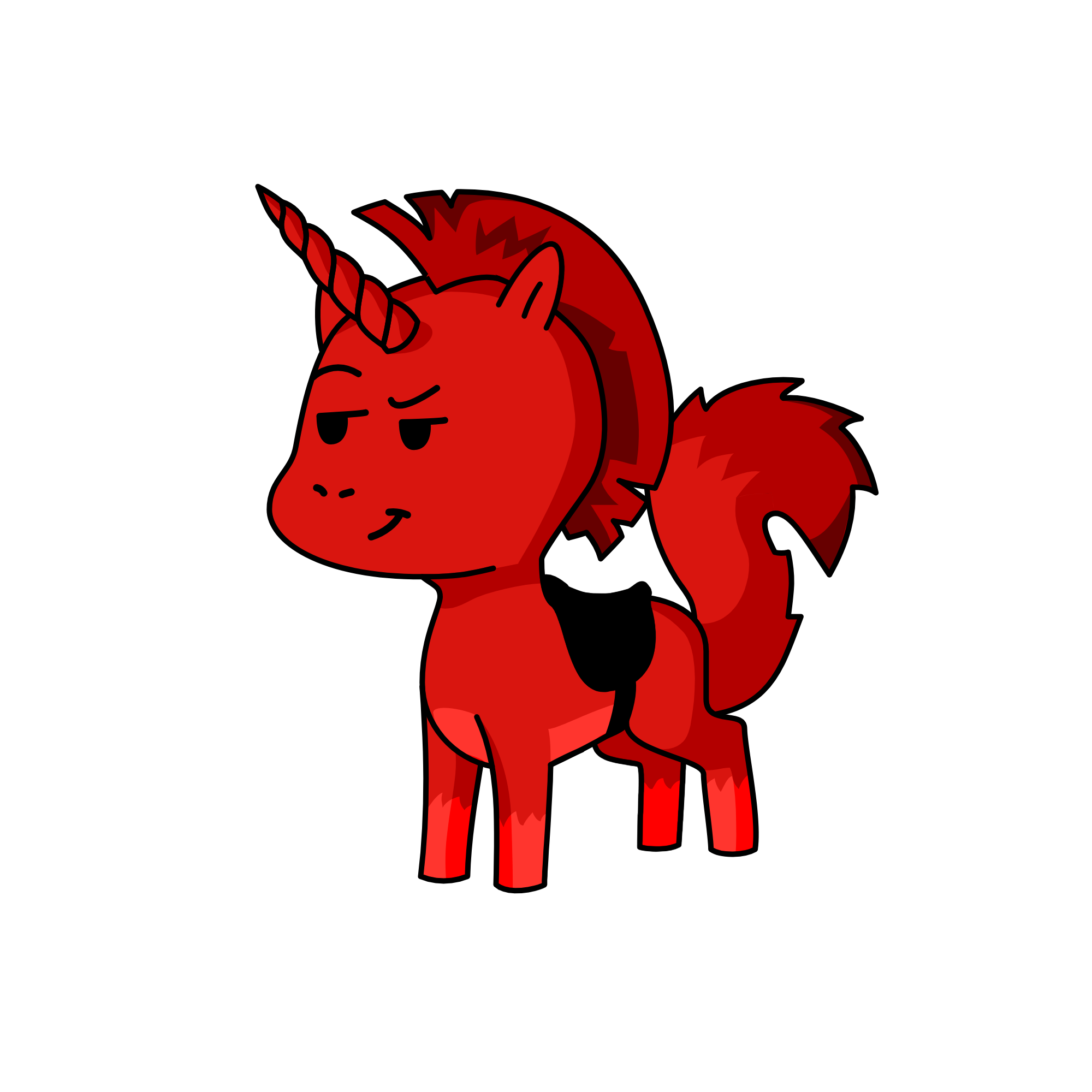 Foxy, the unicorn