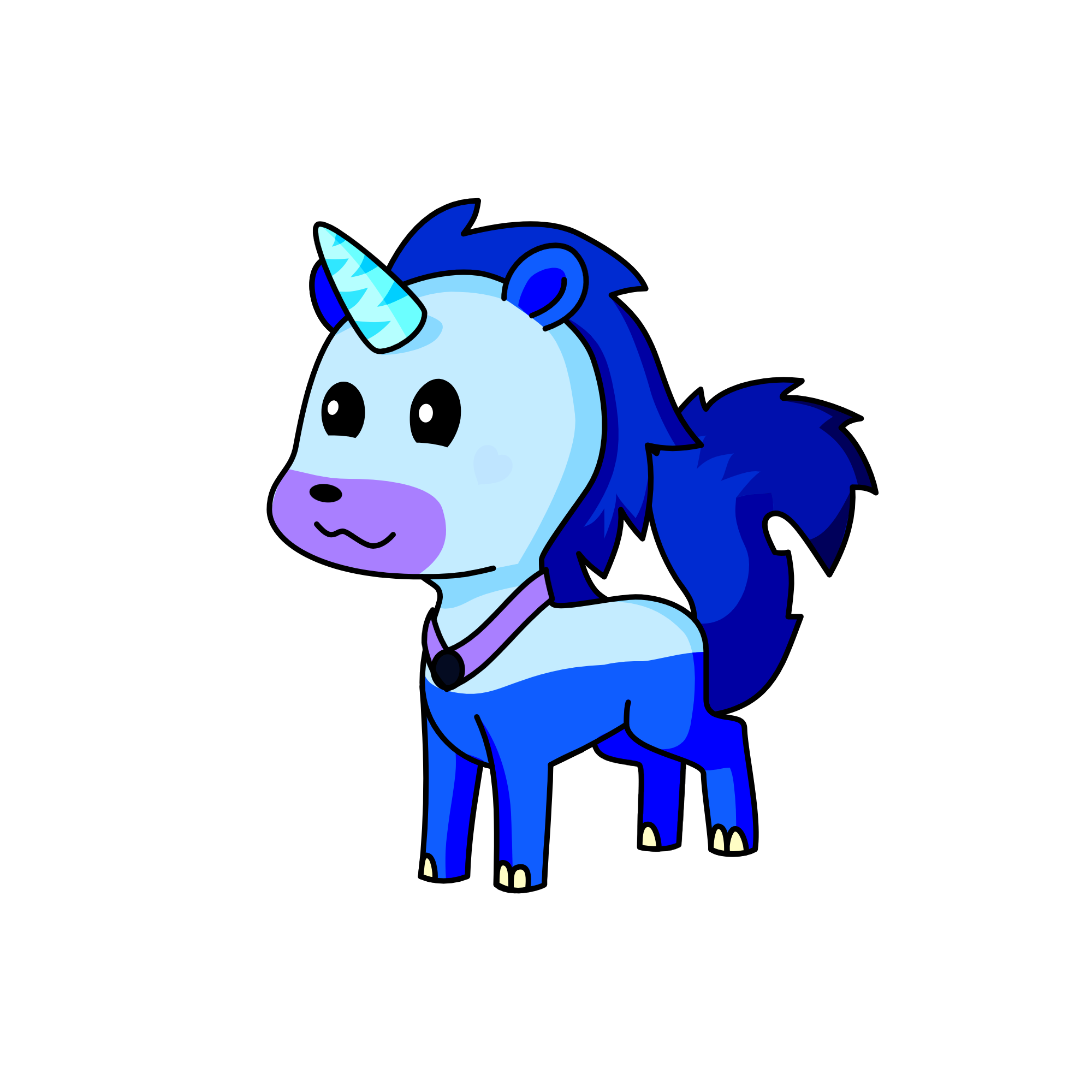 blarret!!!, the unicorn