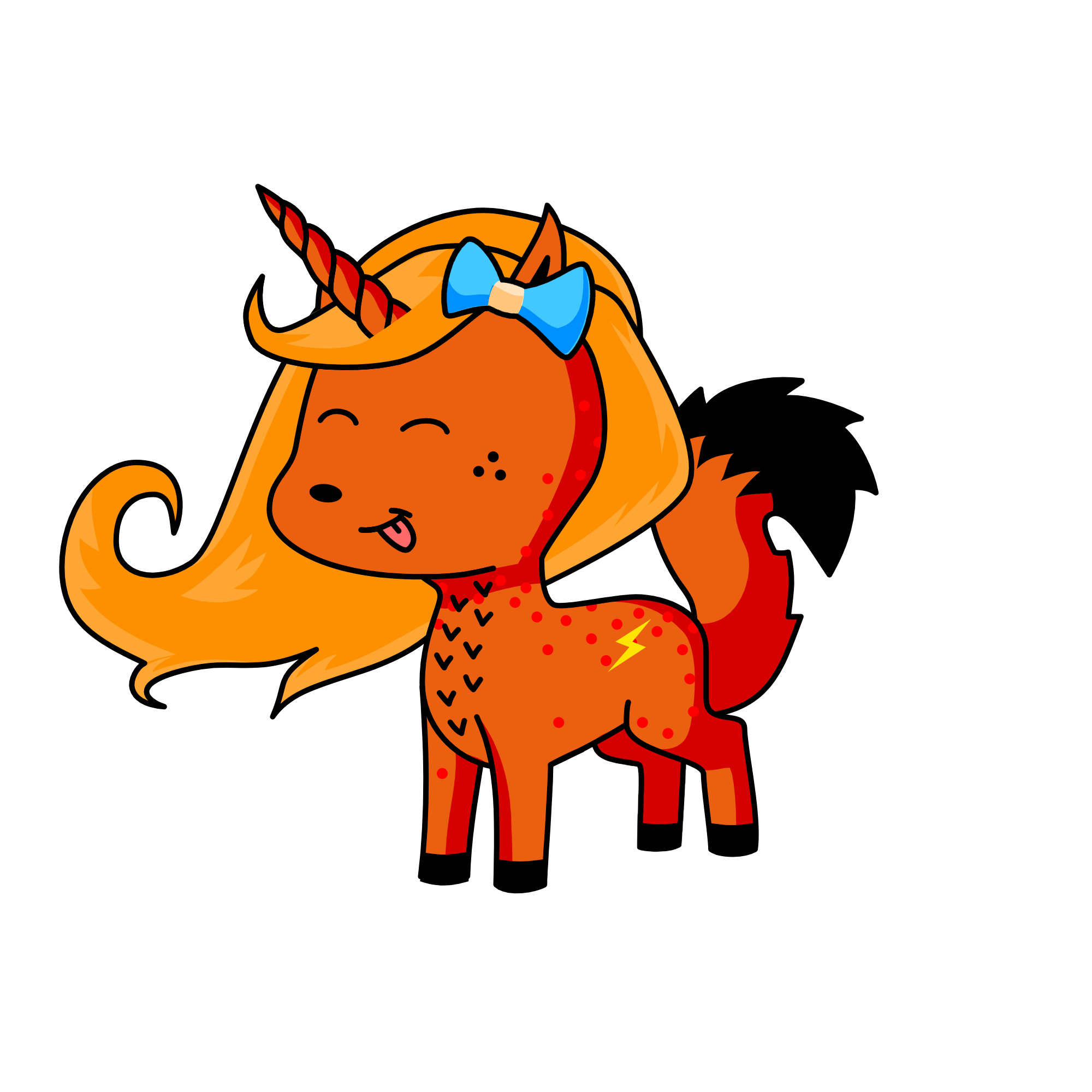 foxy, the unicorn