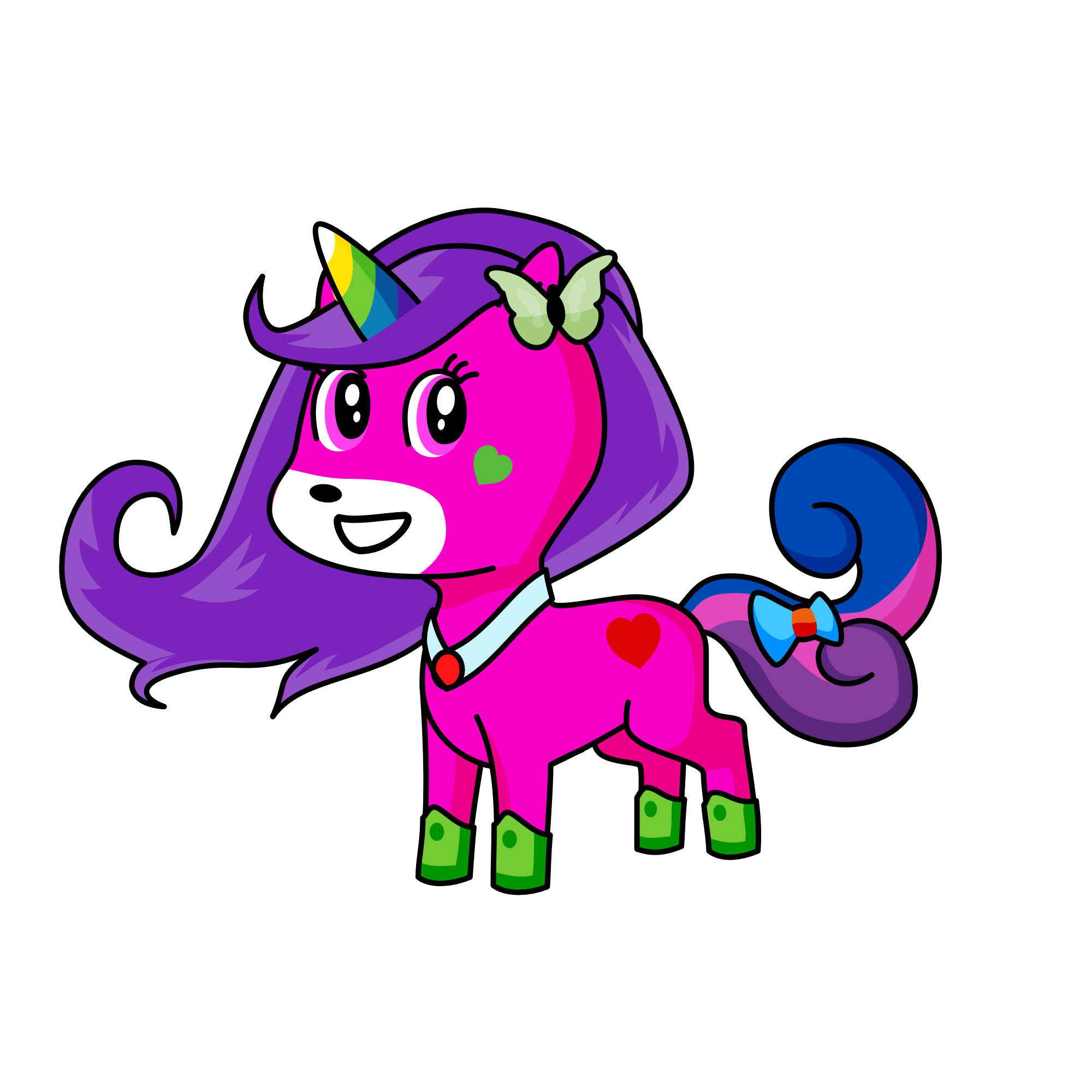 pip, the unicorn