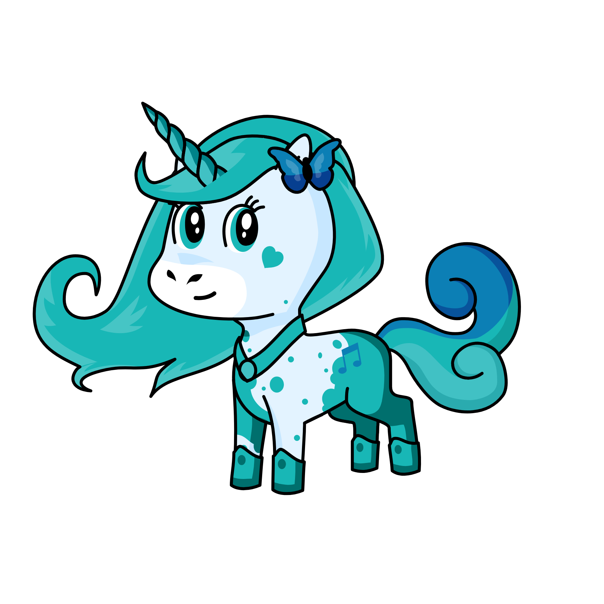 Iceglaze, the unicorn