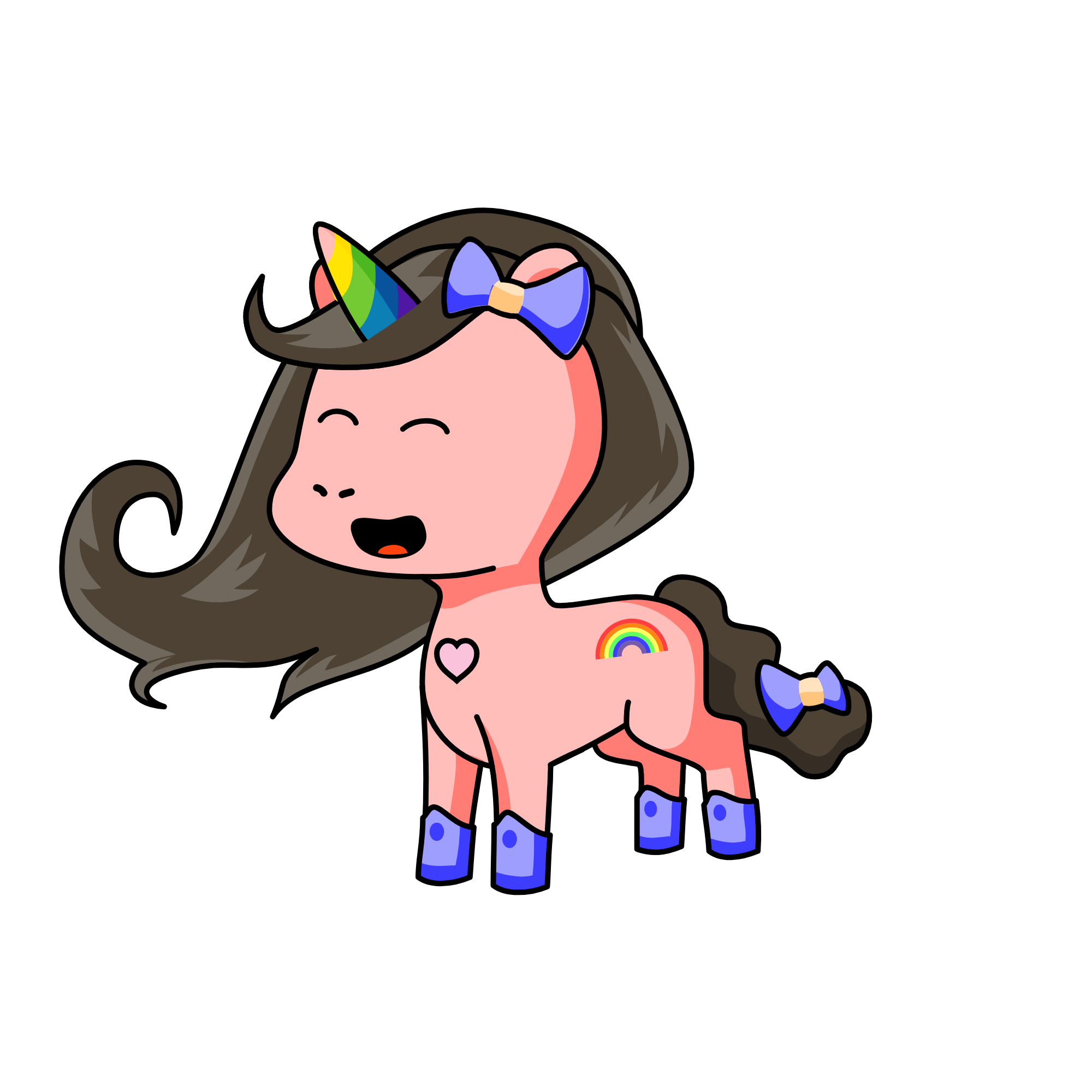 Cutie, the unicorn
