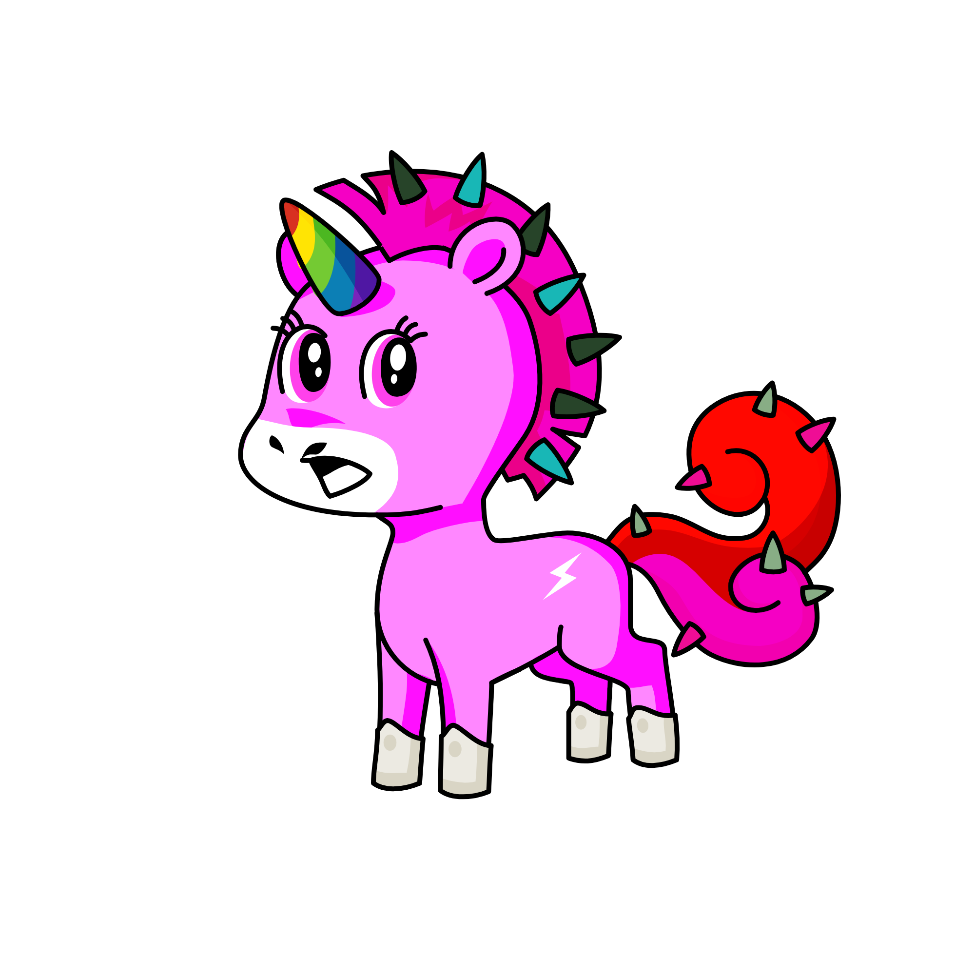baddie oonicorn, the unicorn