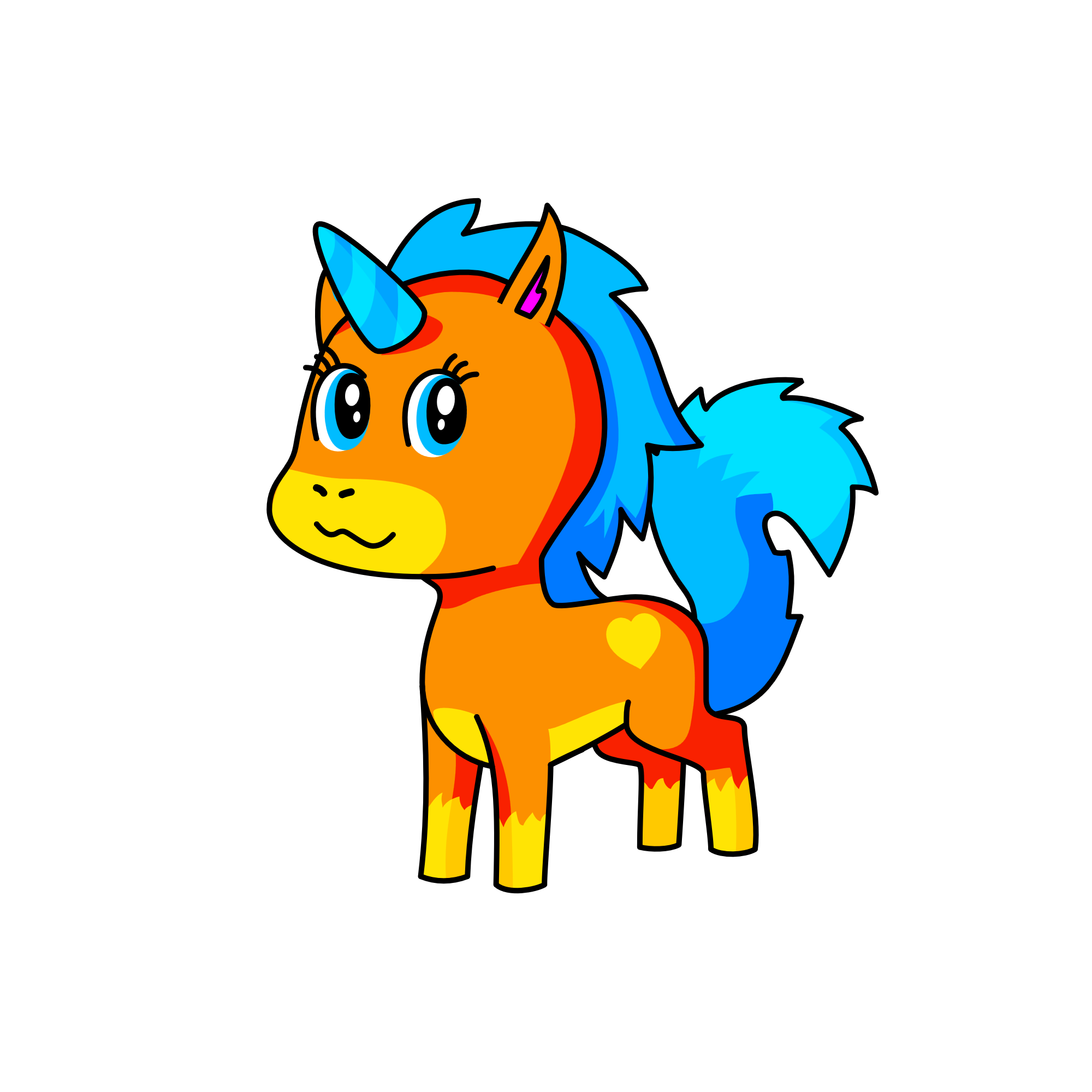 Wooflecorn, the unicorn