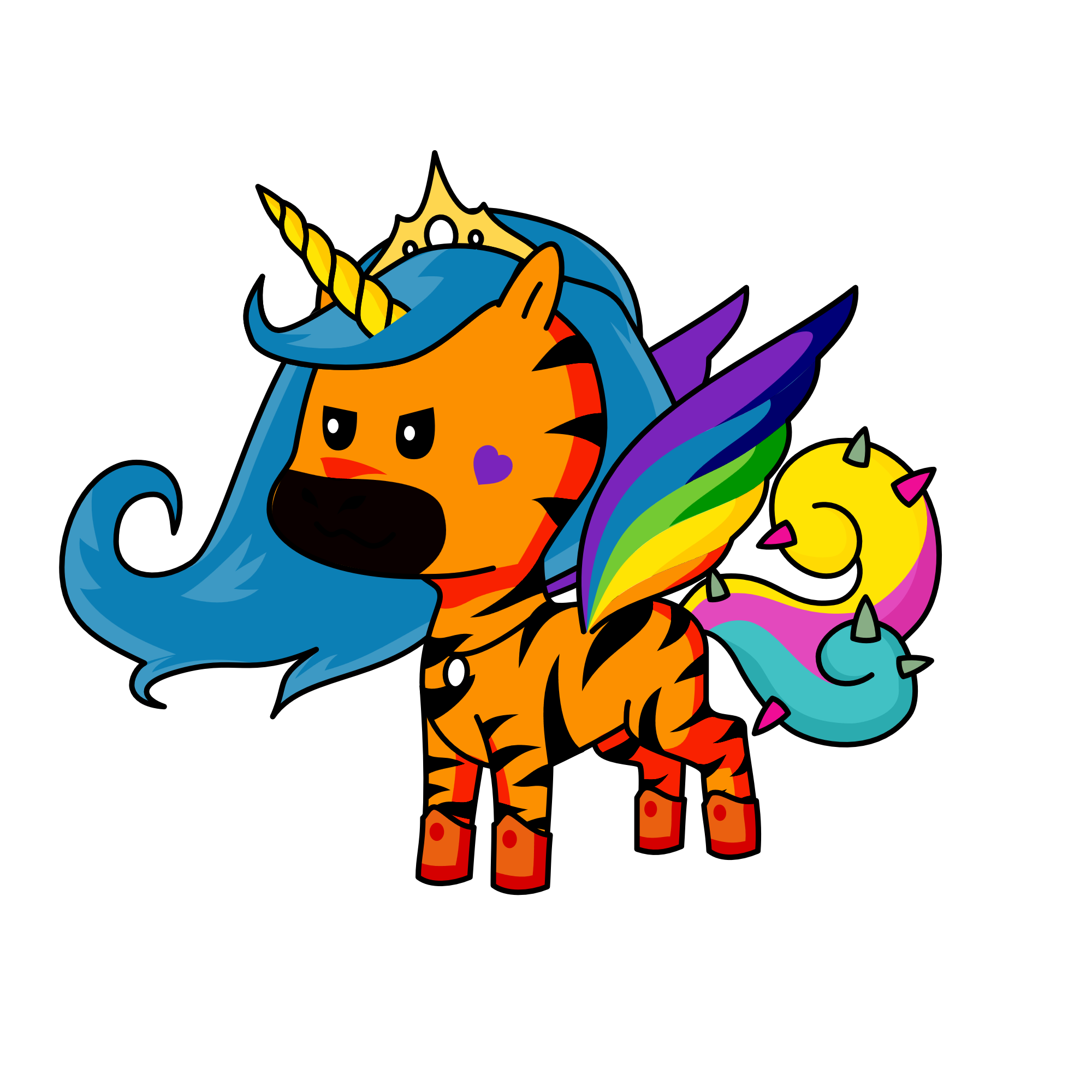 Platon the unicorn, the unicorn