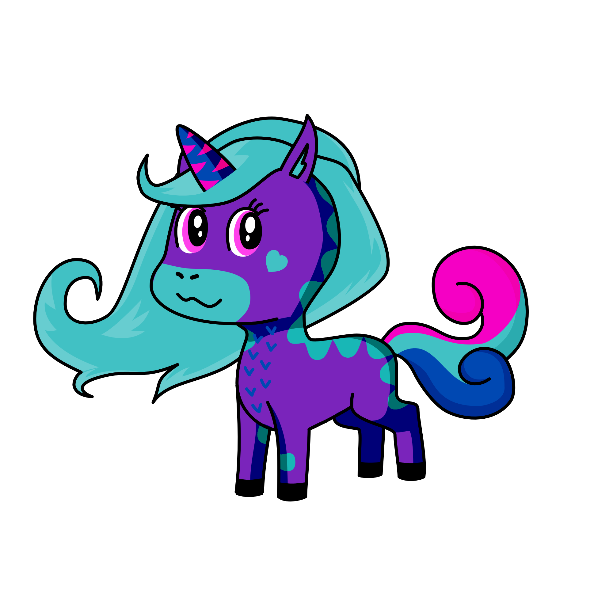 Umbrii, the unicorn