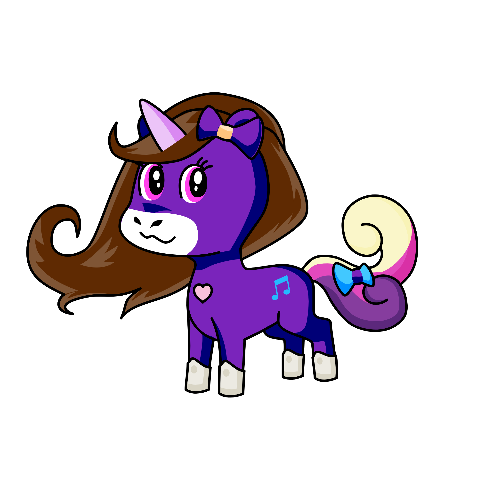 belle, the unicorn
