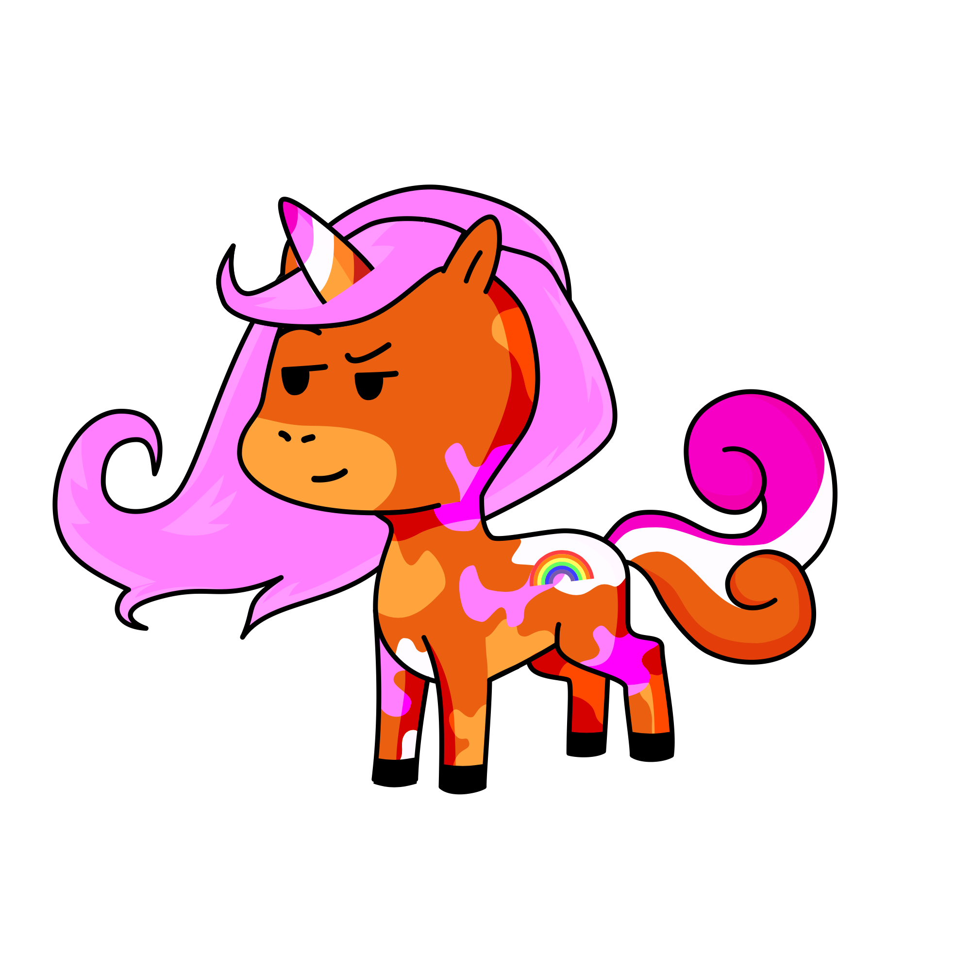 Starburst , the unicorn