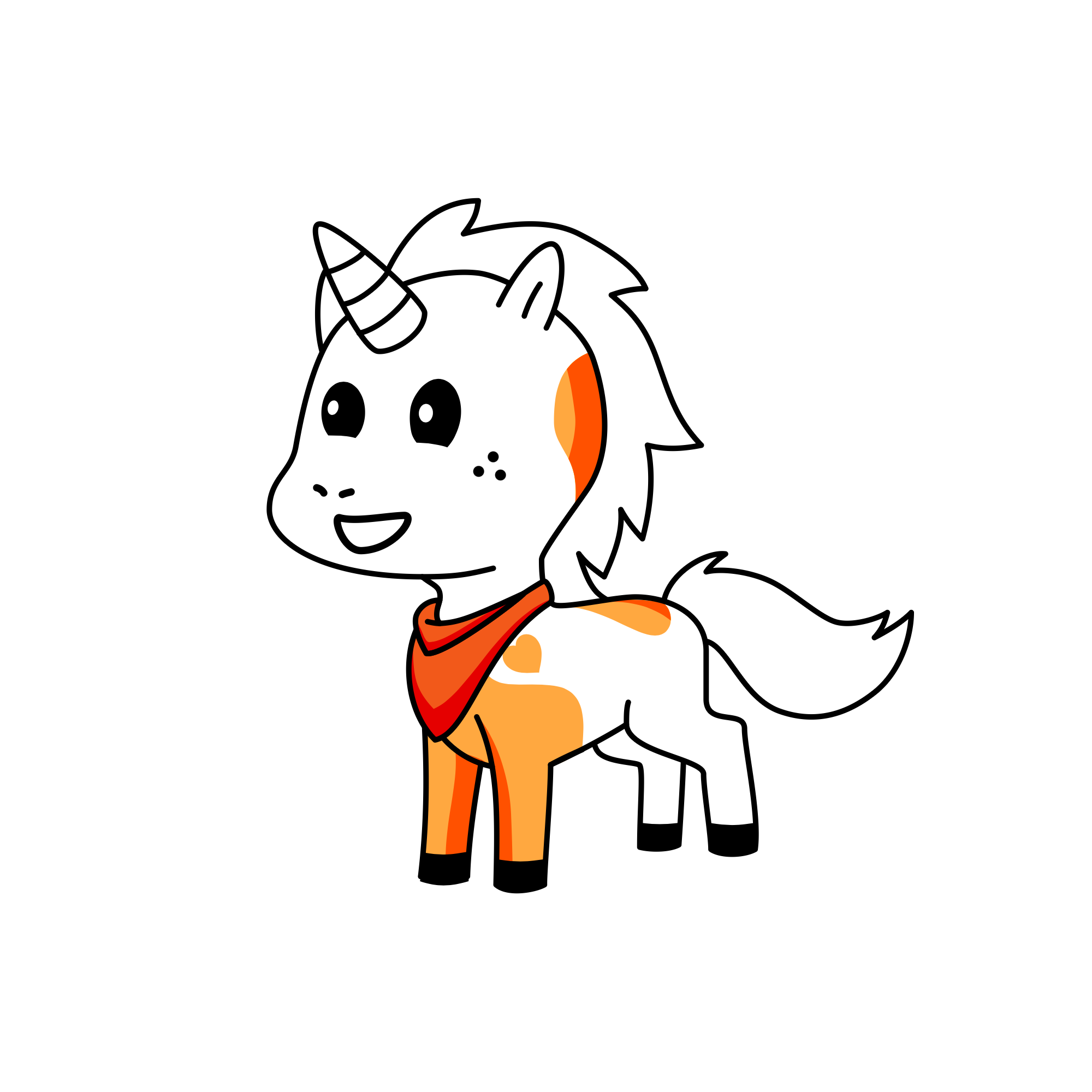 Loly, the unicorn