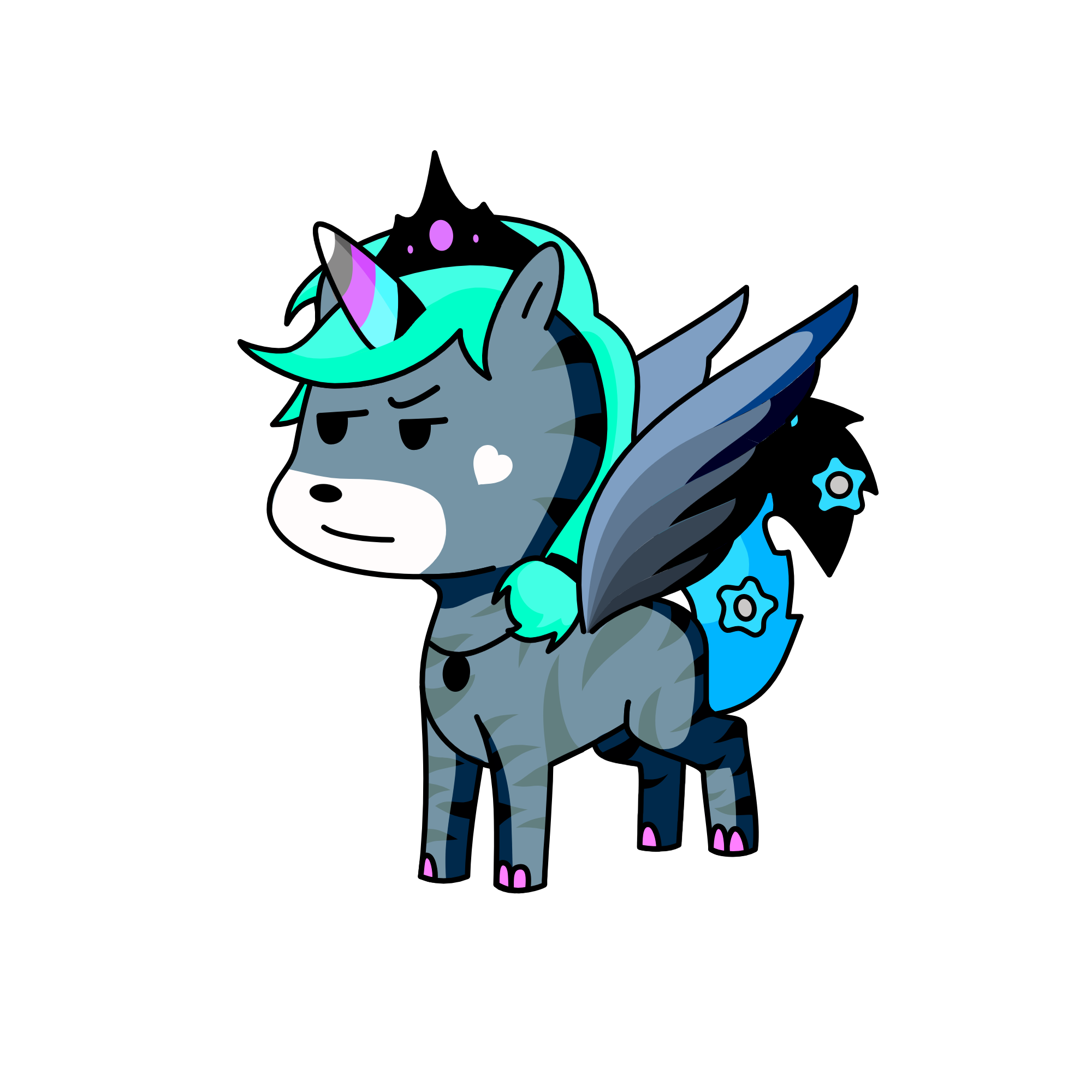 Roola, the unicorn