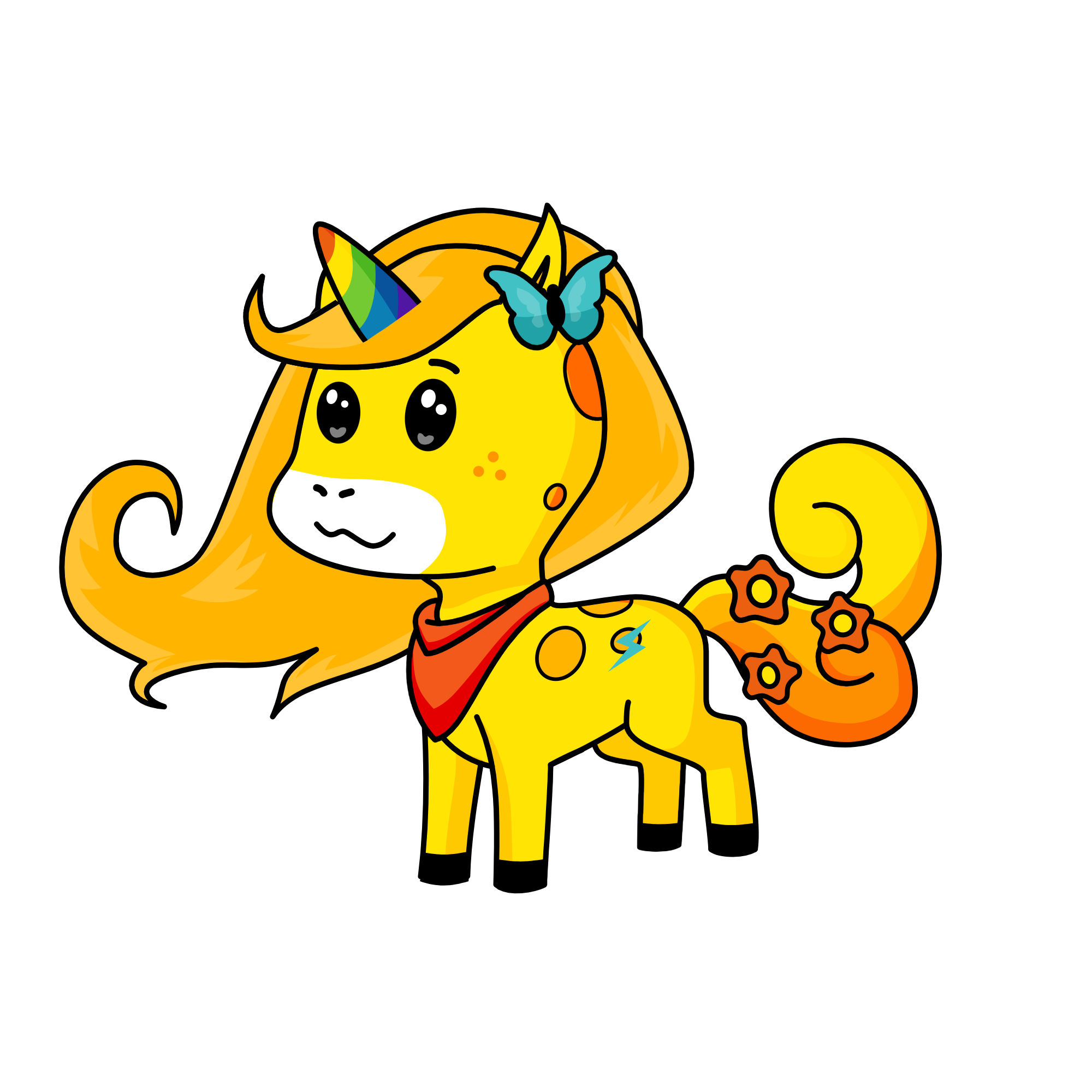 fire, the unicorn