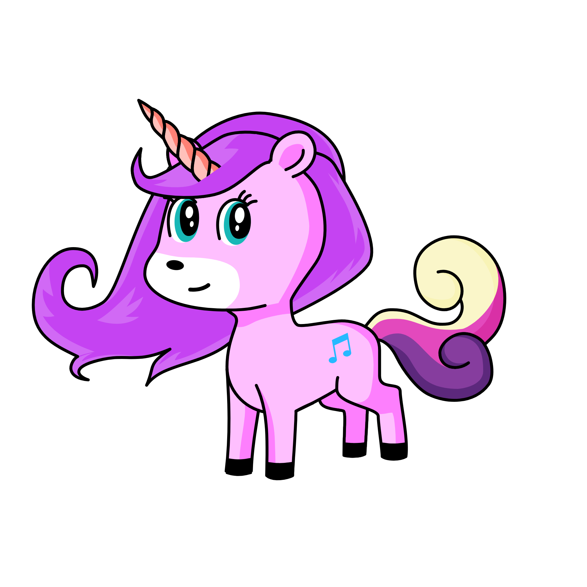 Loly Pop, the unicorn