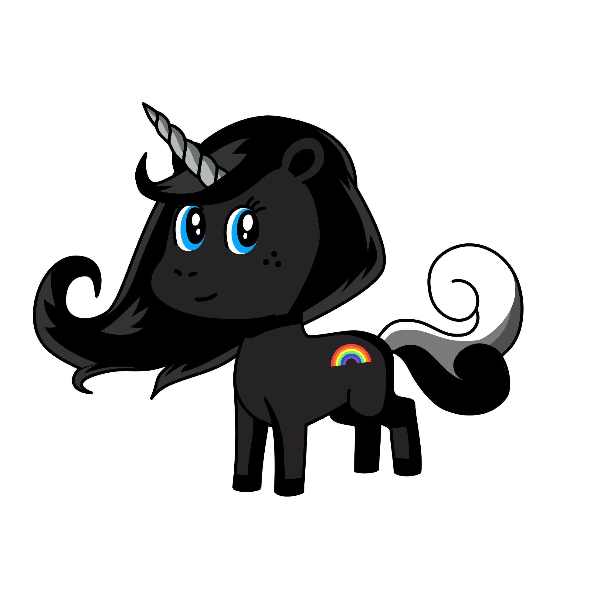 Midnight, the unicorn