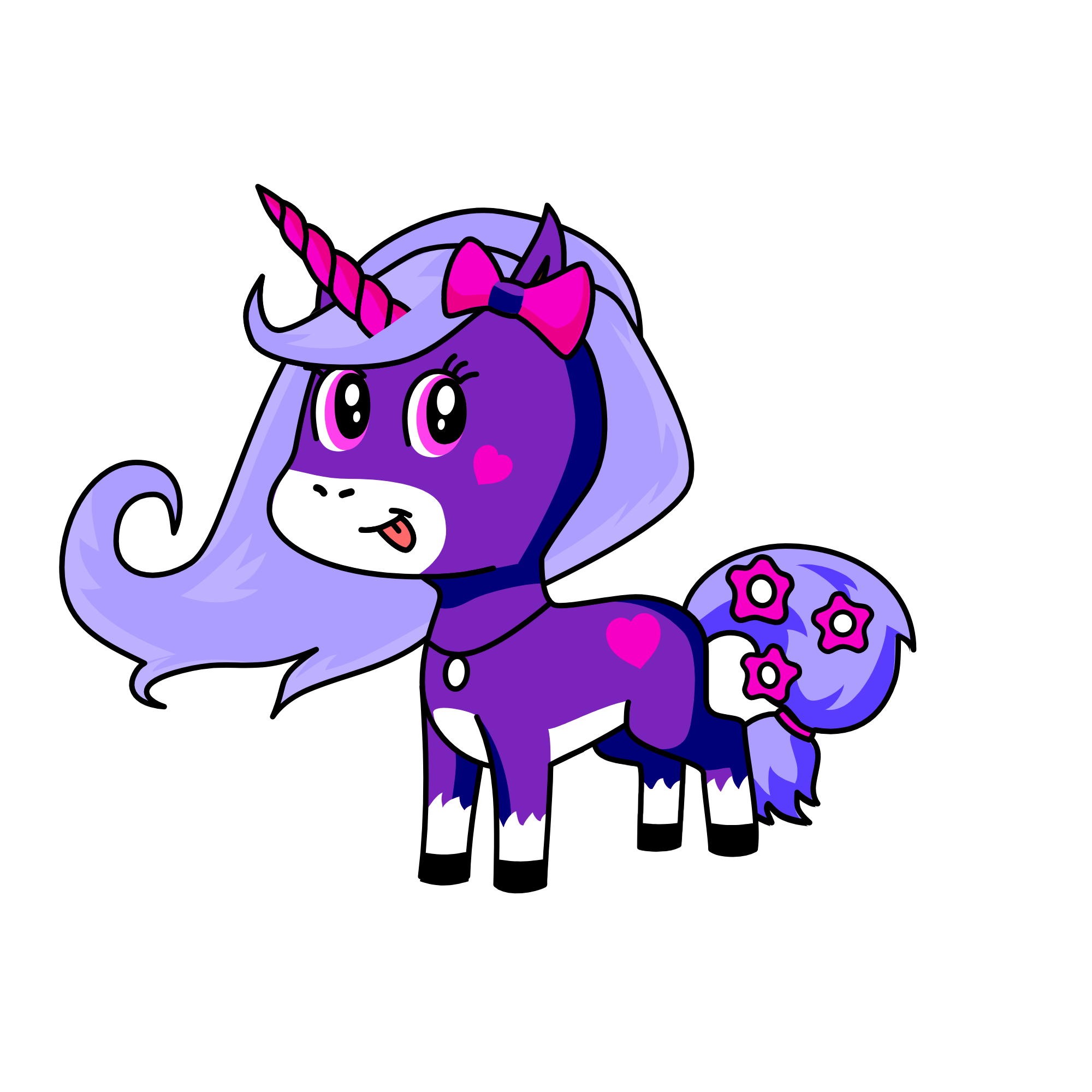 Porpal, the unicorn