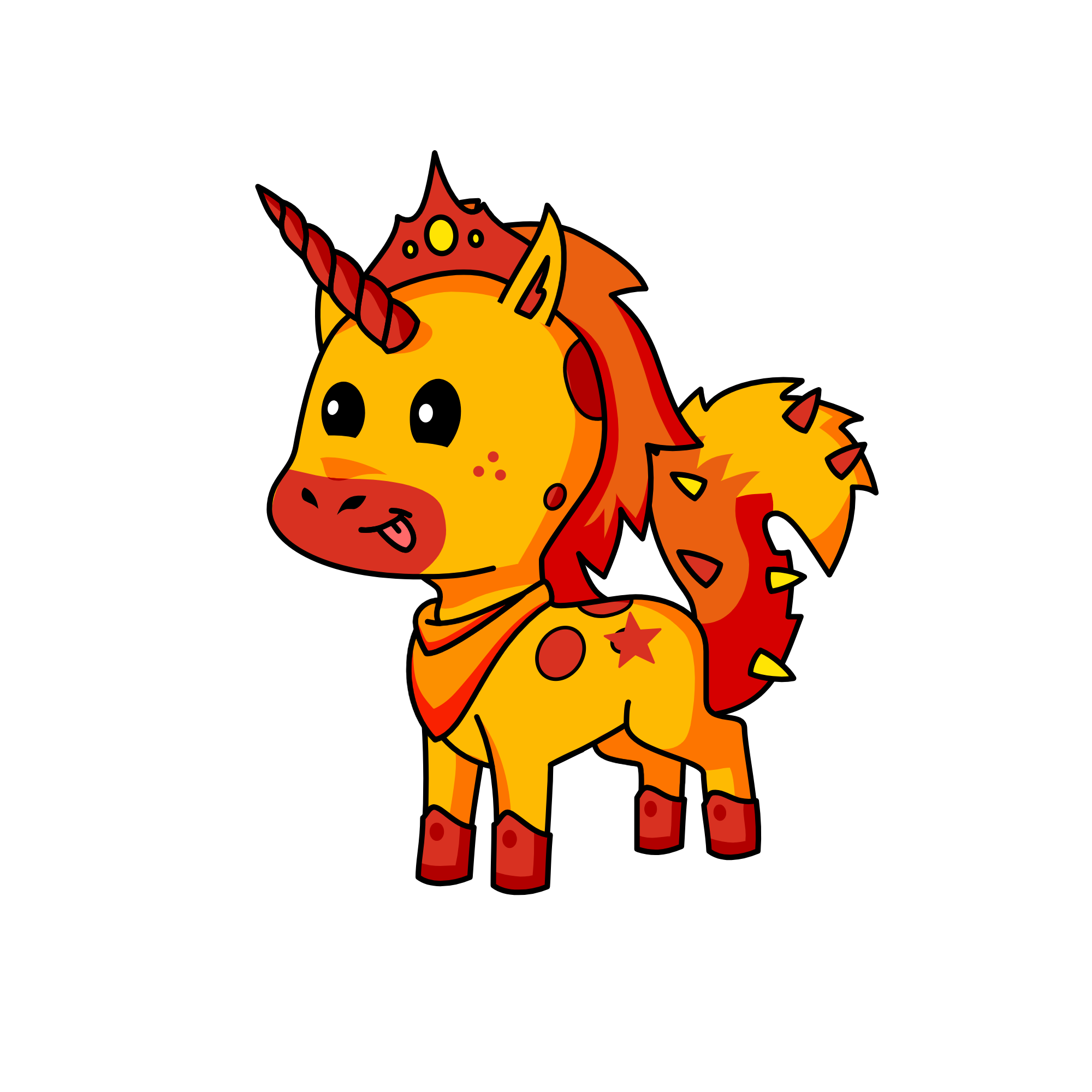 lioness, the unicorn