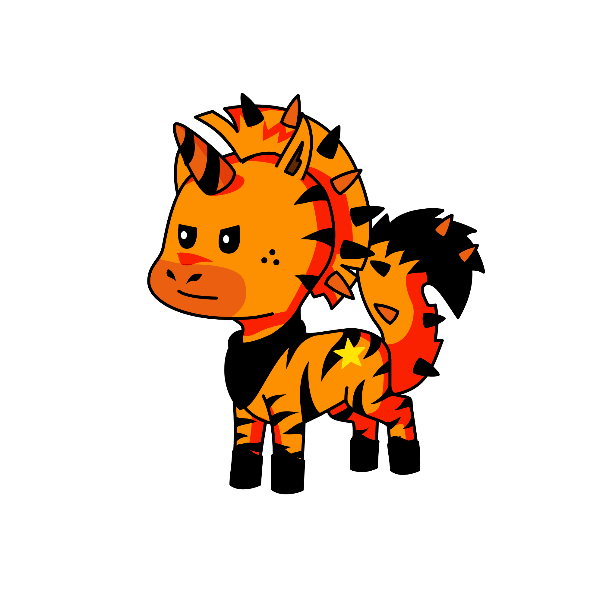 tigress, the unicorn
