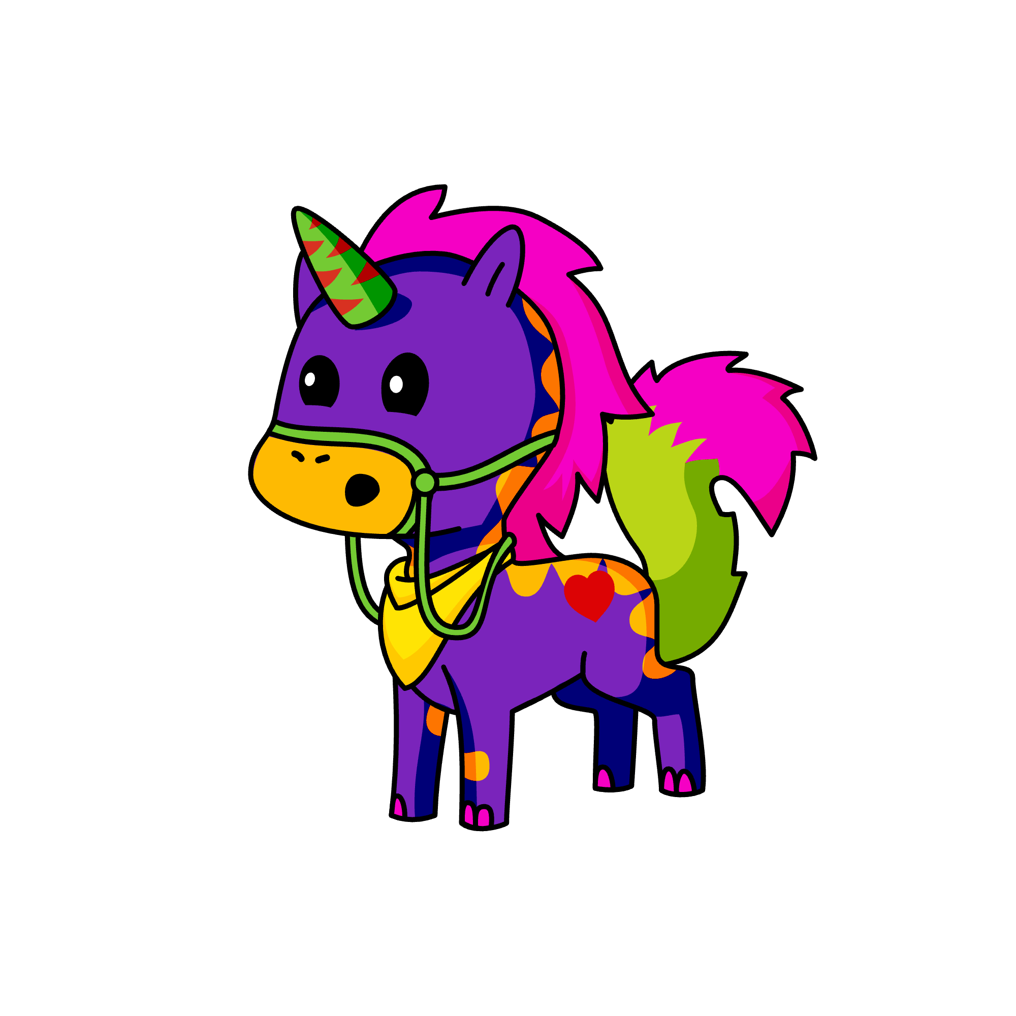 Sara, Club version, the unicorn