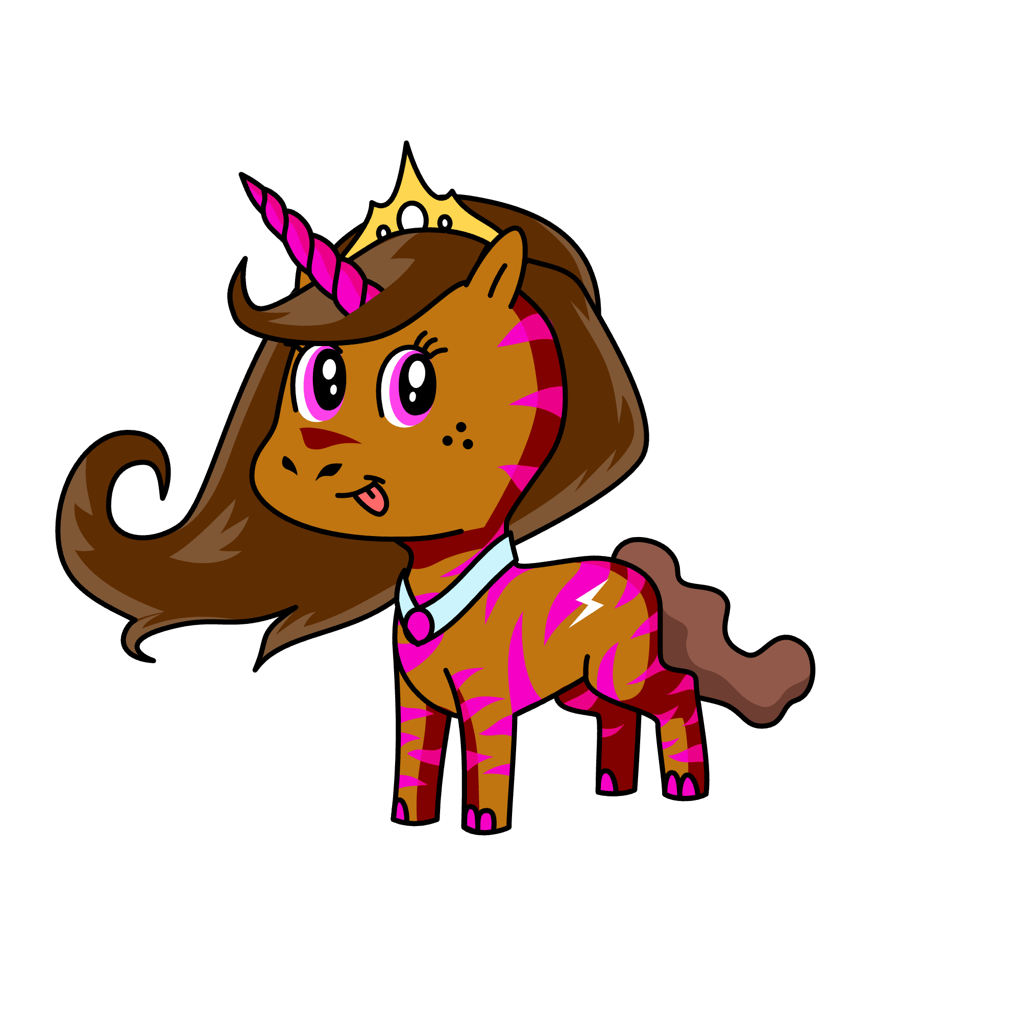 Bab, the unicorn