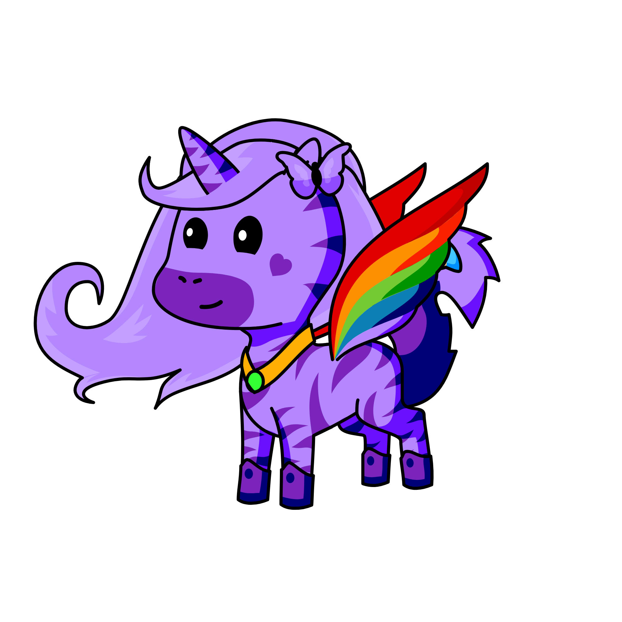Rainy pie abbygirl, the unicorn