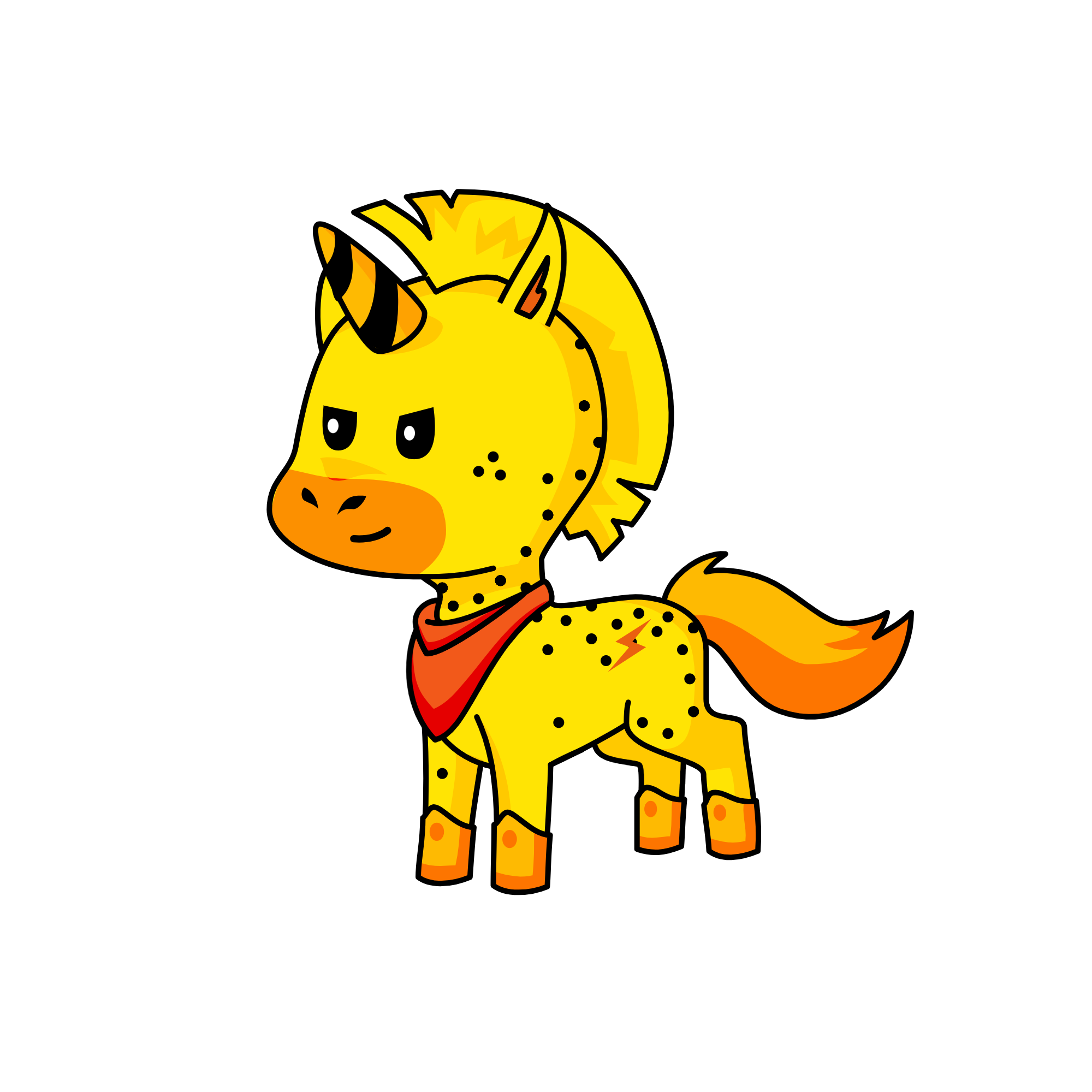 cheetress, the unicorn
