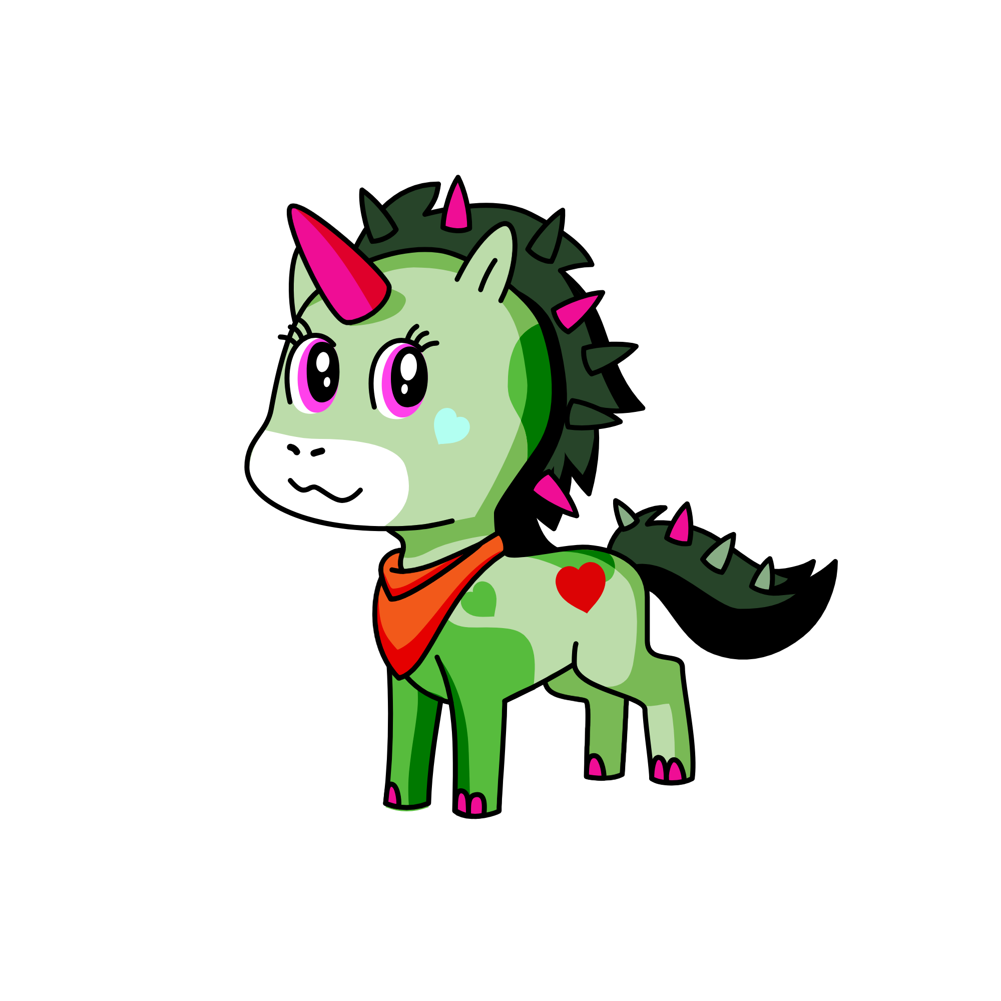 PREPPY!, the unicorn
