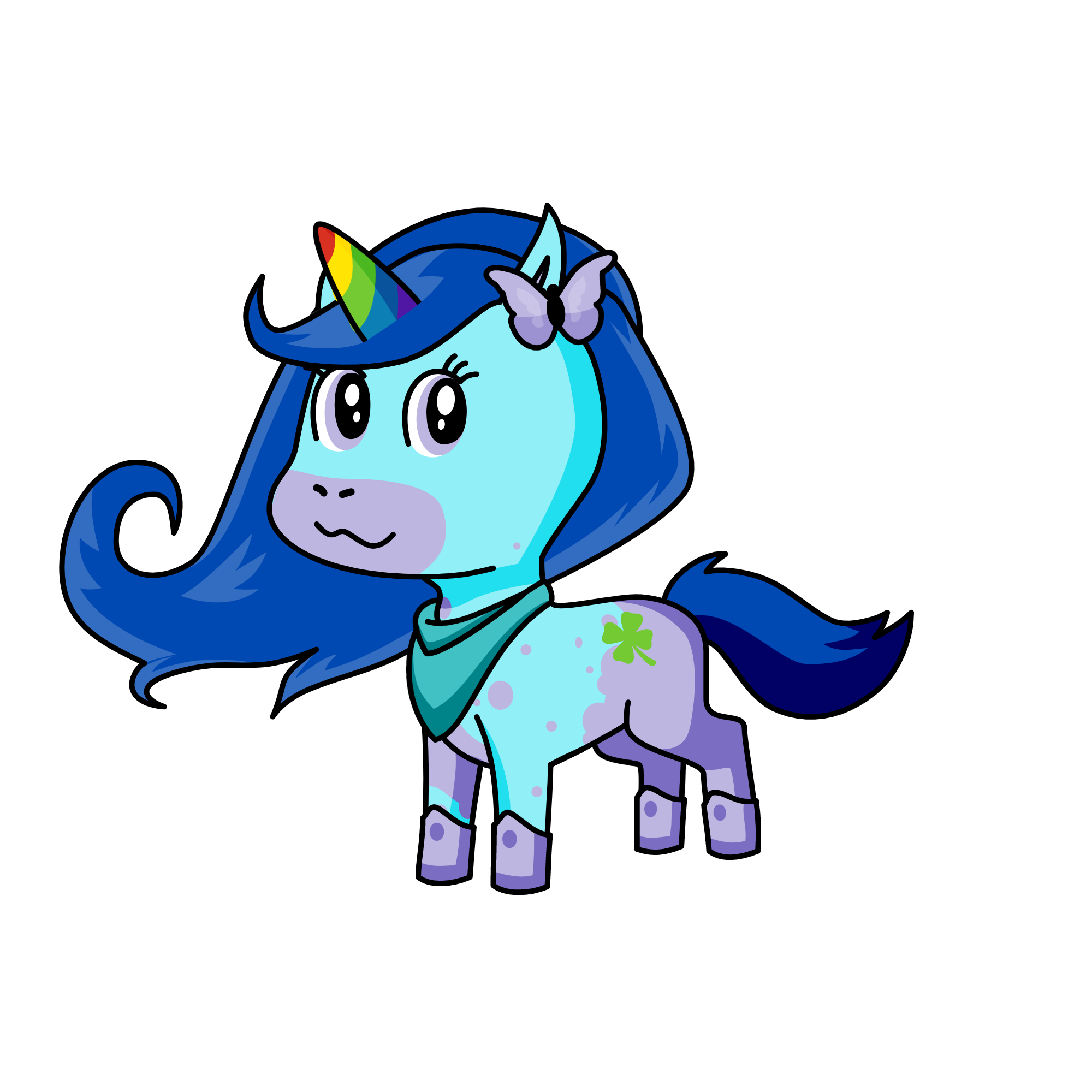 Luna, the unicorn
