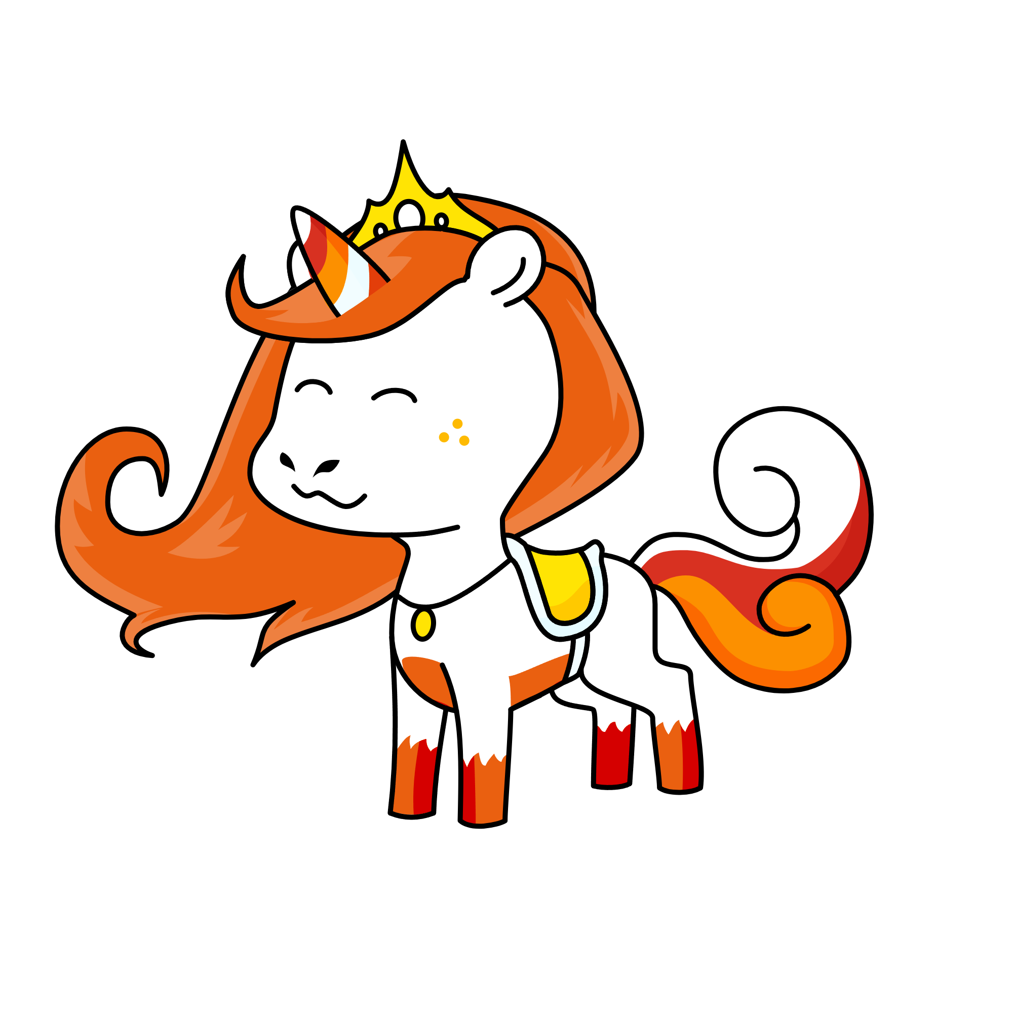 sandy, the unicorn