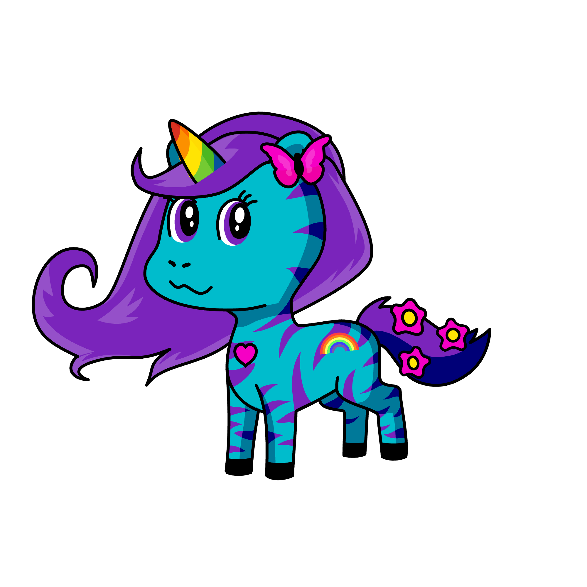 Riley, the unicorn