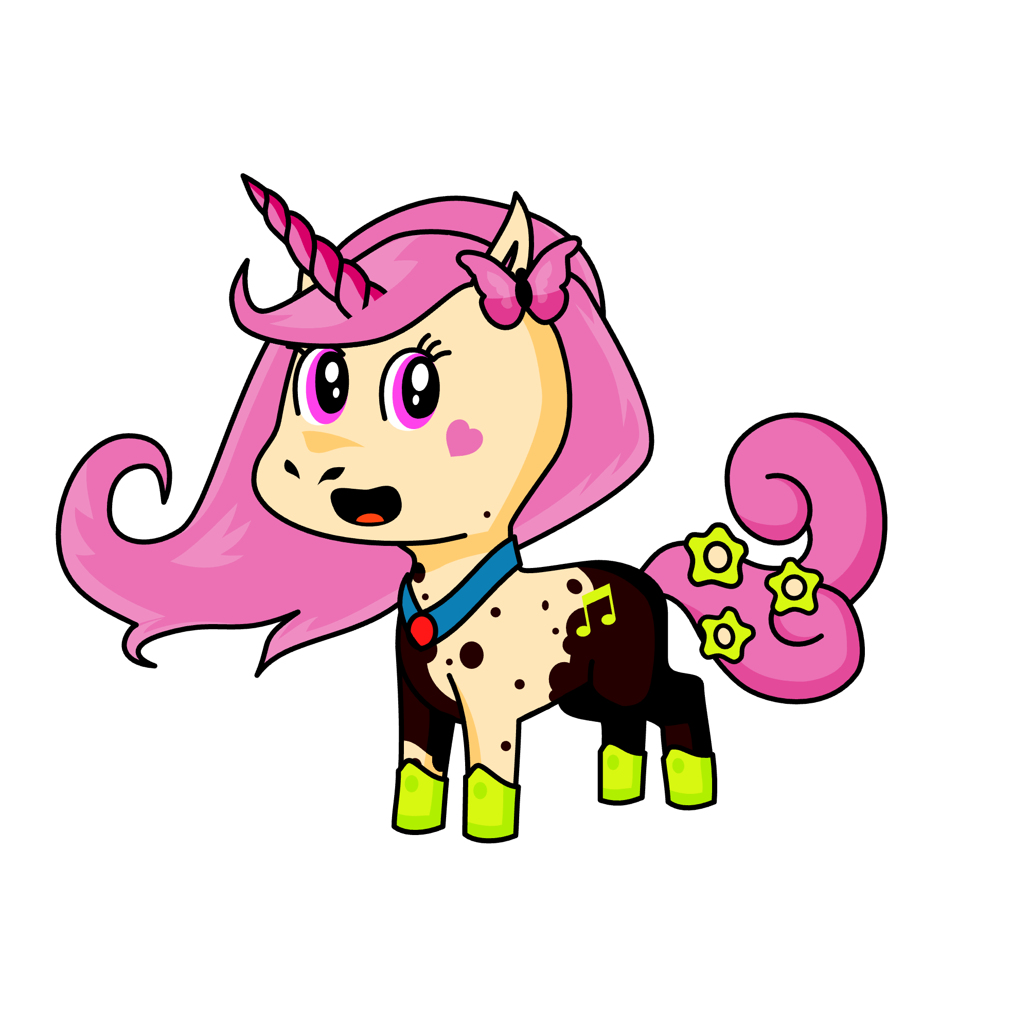 mira form huntrixs, the unicorn