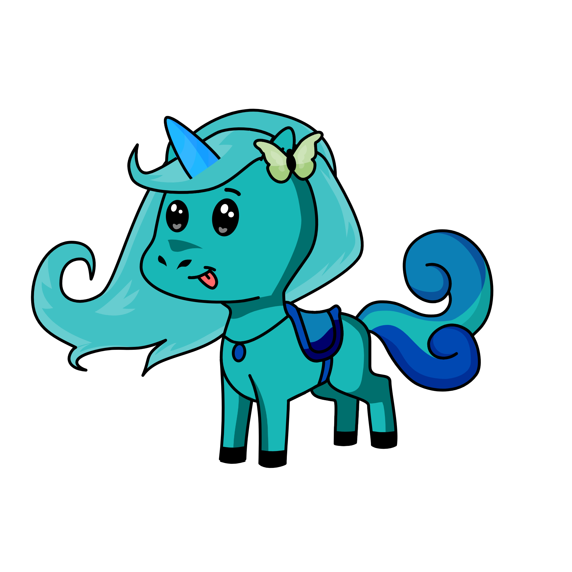 winter, the unicorn