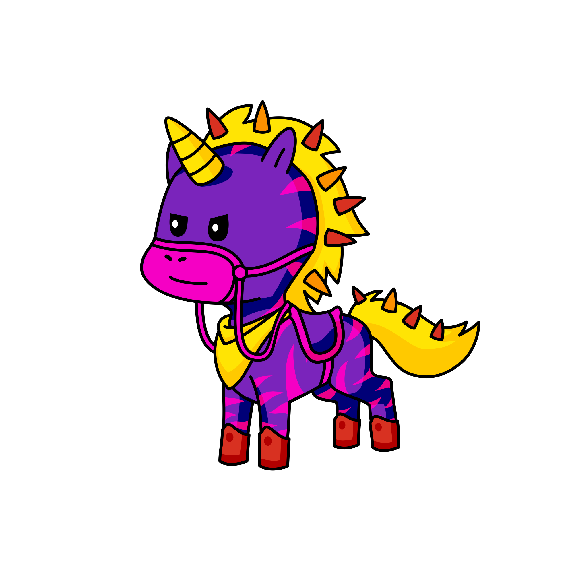 Miss mockmen, the unicorn
