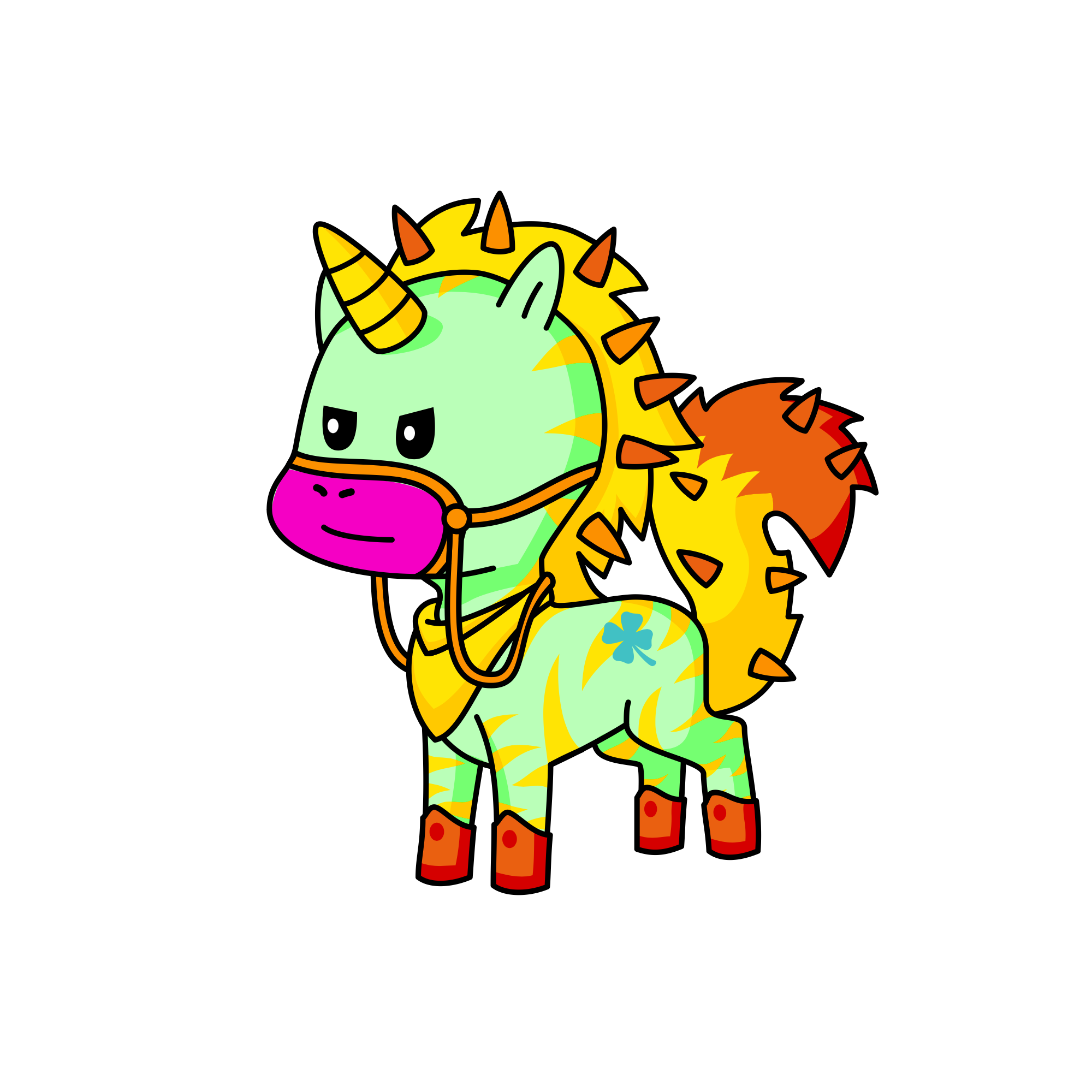 Pug , the unicorn
