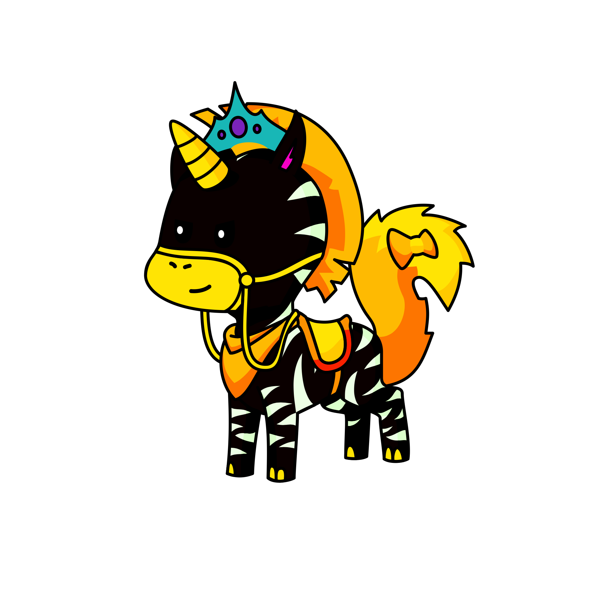 Cutey pie, the unicorn