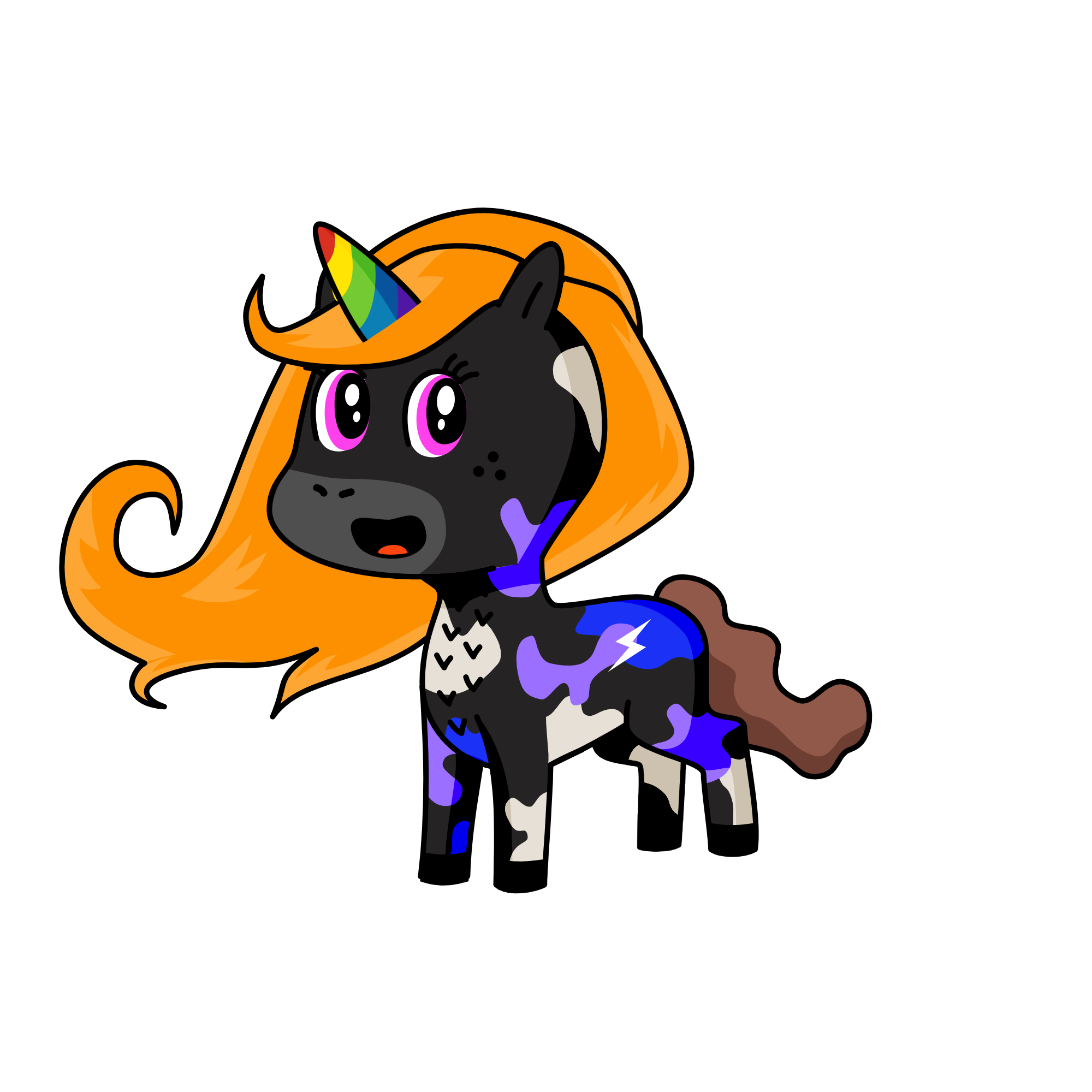 navey, the unicorn