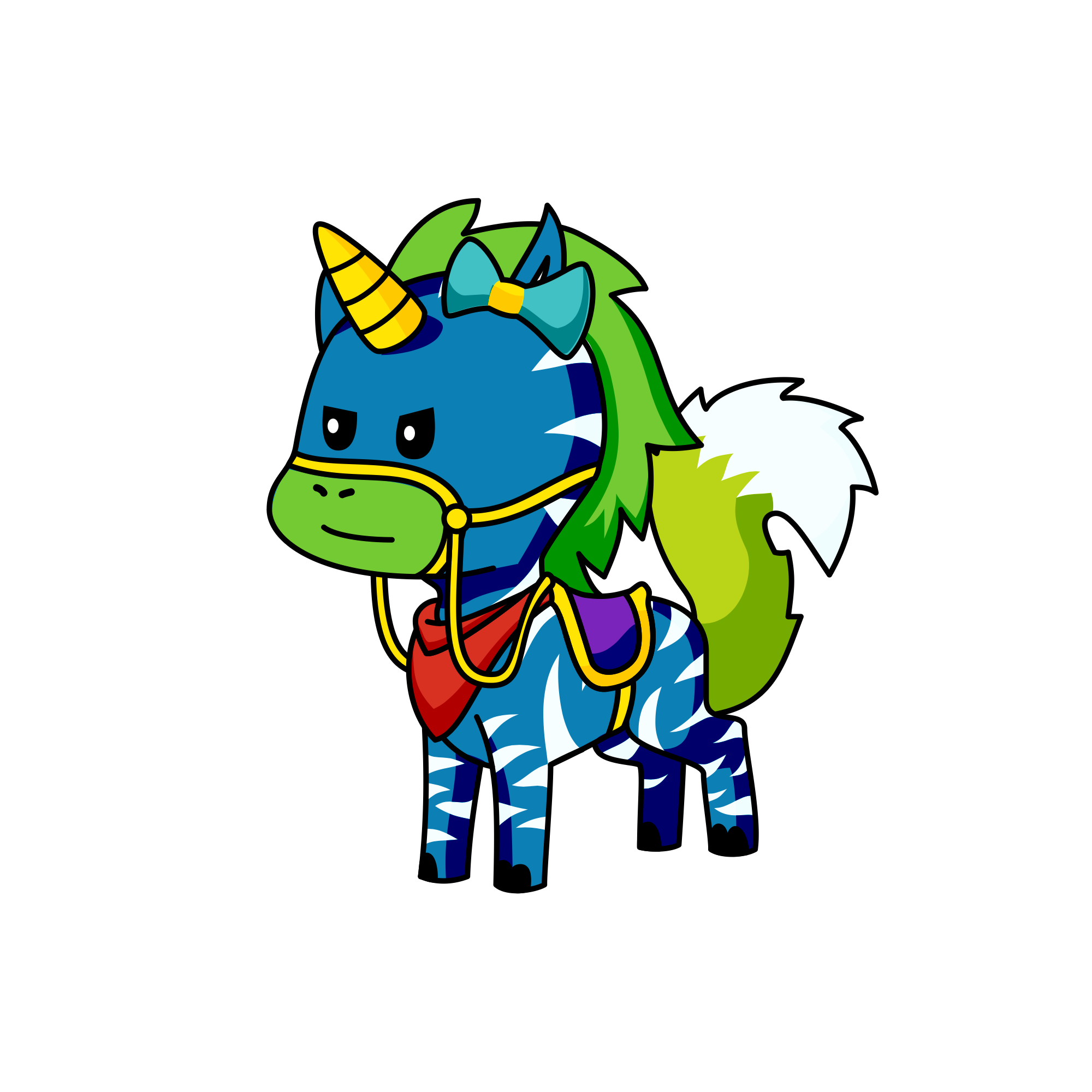 Beast cub , the unicorn