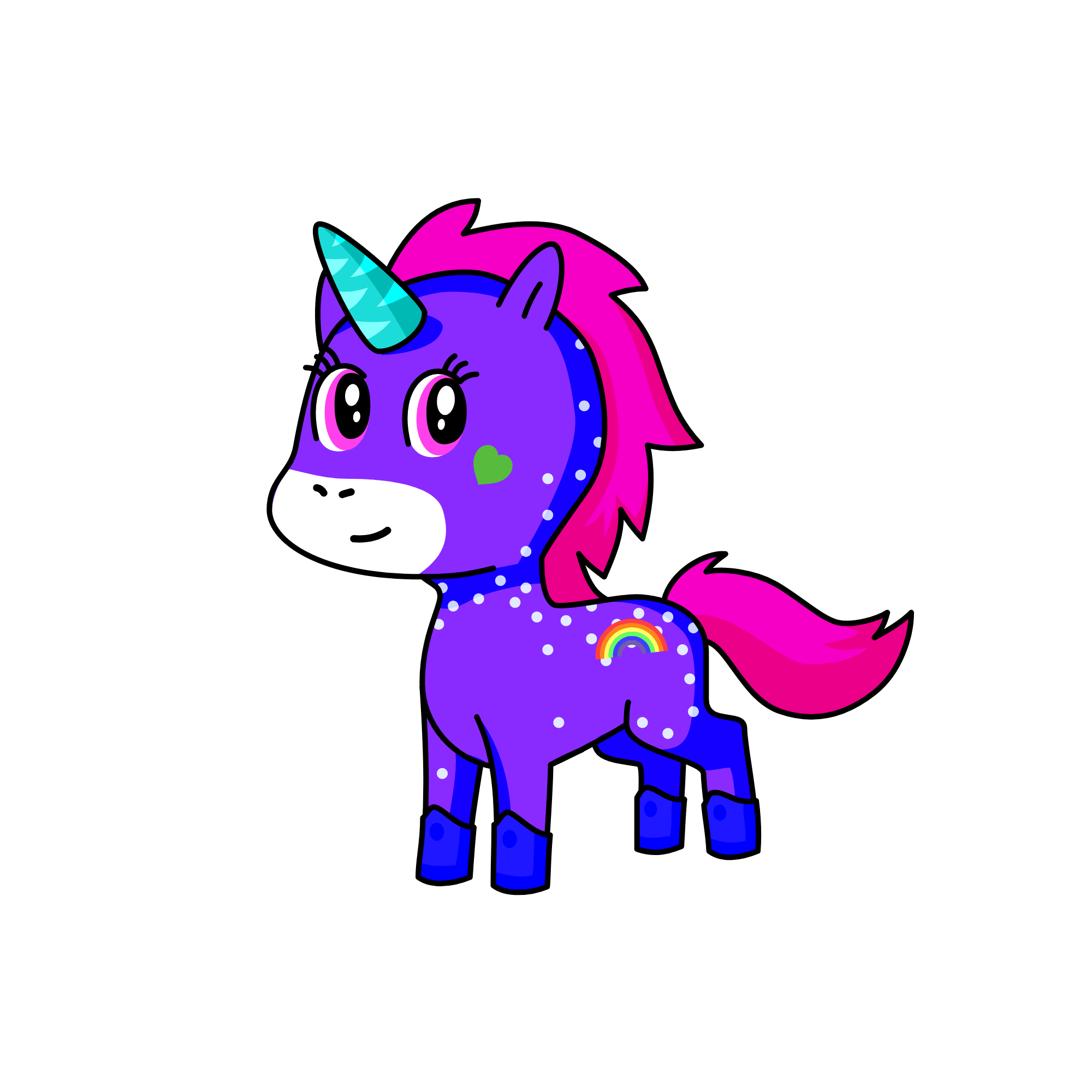 Moon, the unicorn