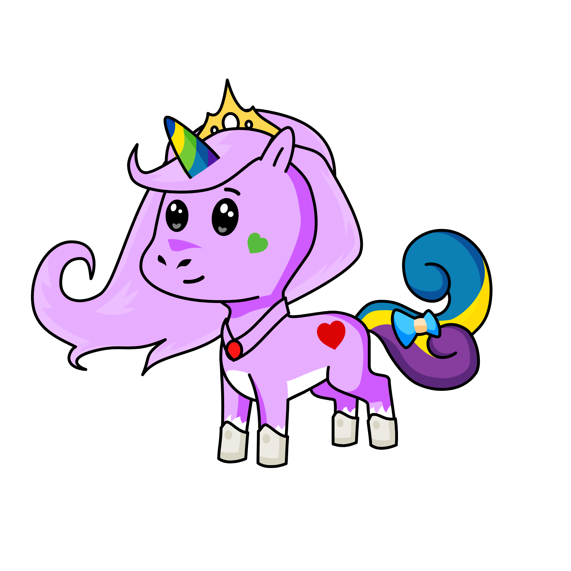Kit Kat, the unicorn
